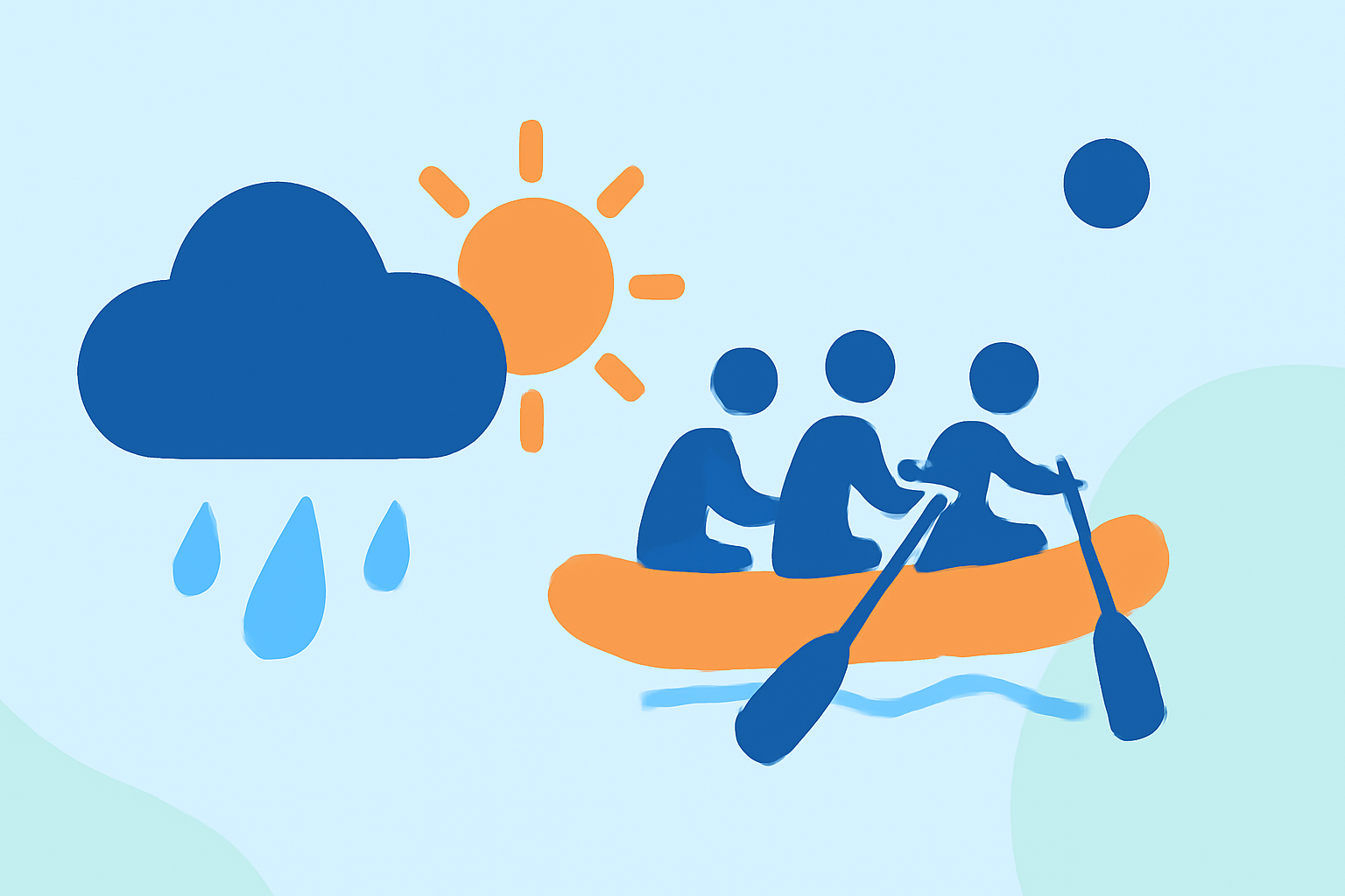 Optimal Weather Conditions for Rafting Trips in the United States