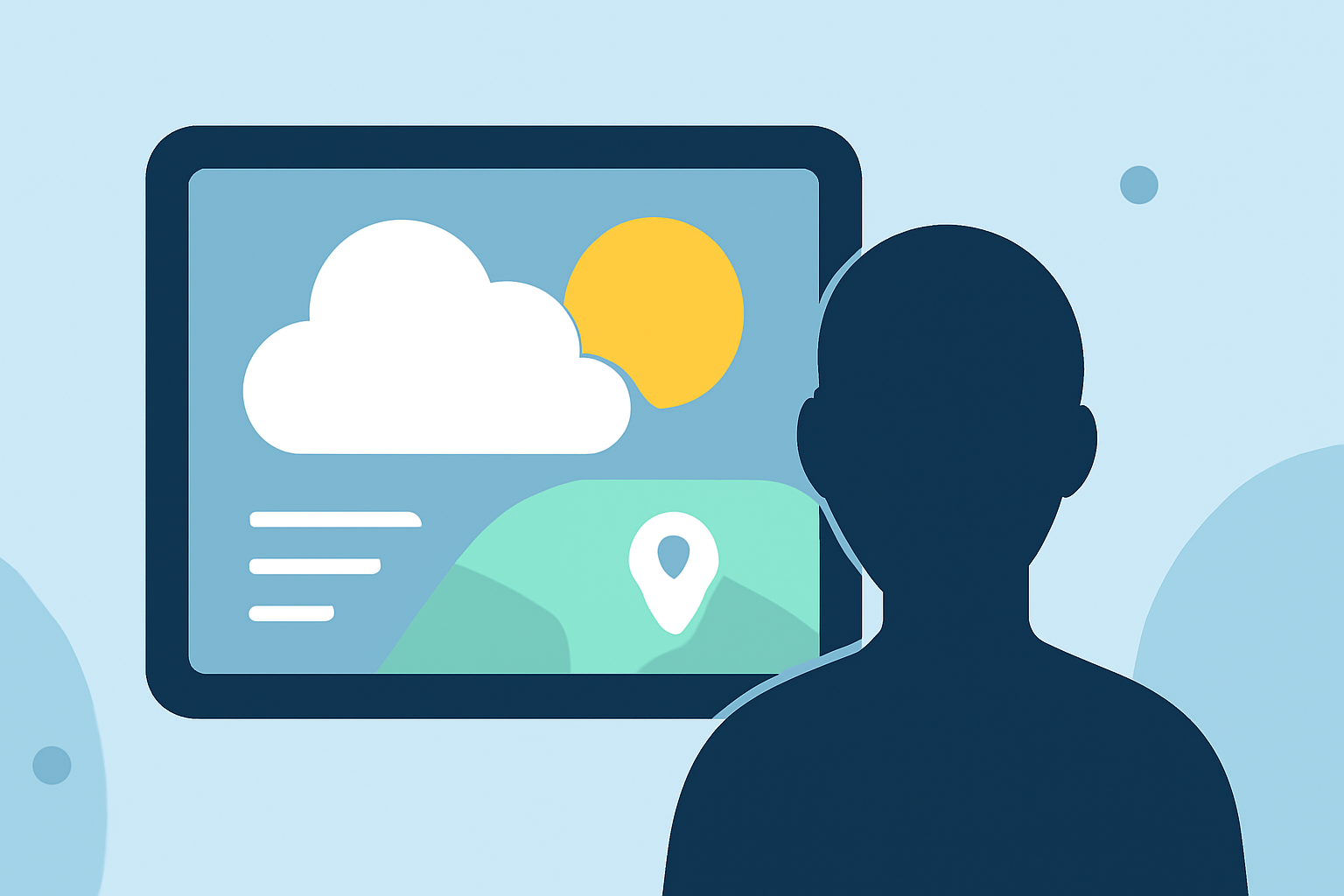 Getting Started with Destination Weather Planning on iPad