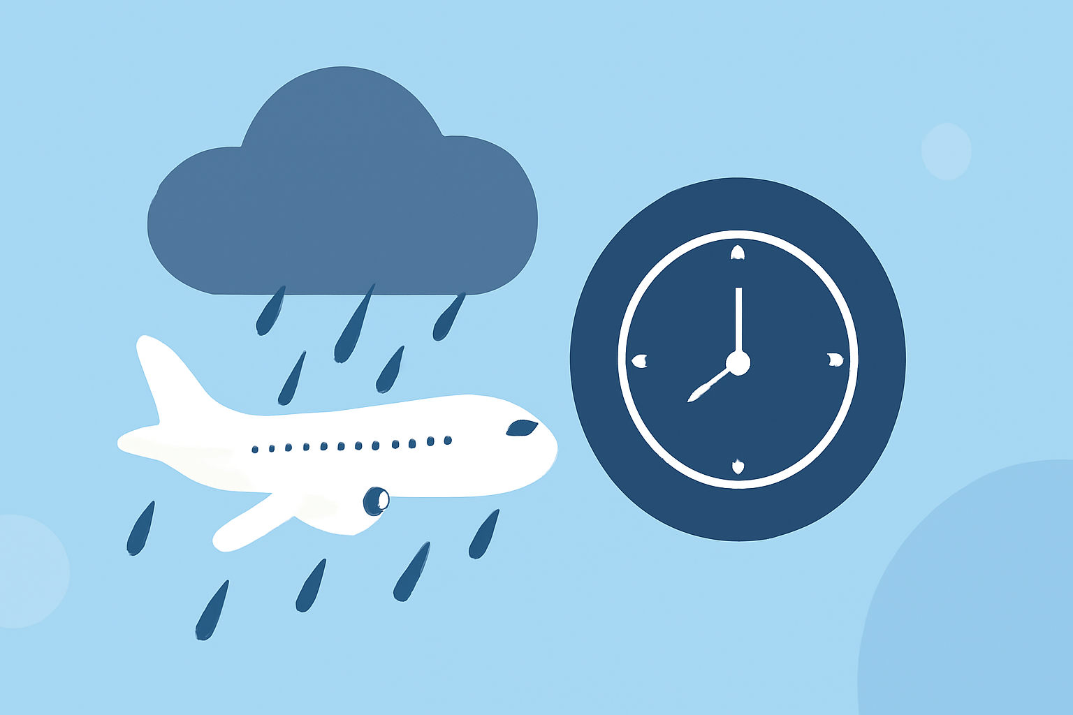 Understanding Rain Delays in Air Travel: A Beginner's Guide