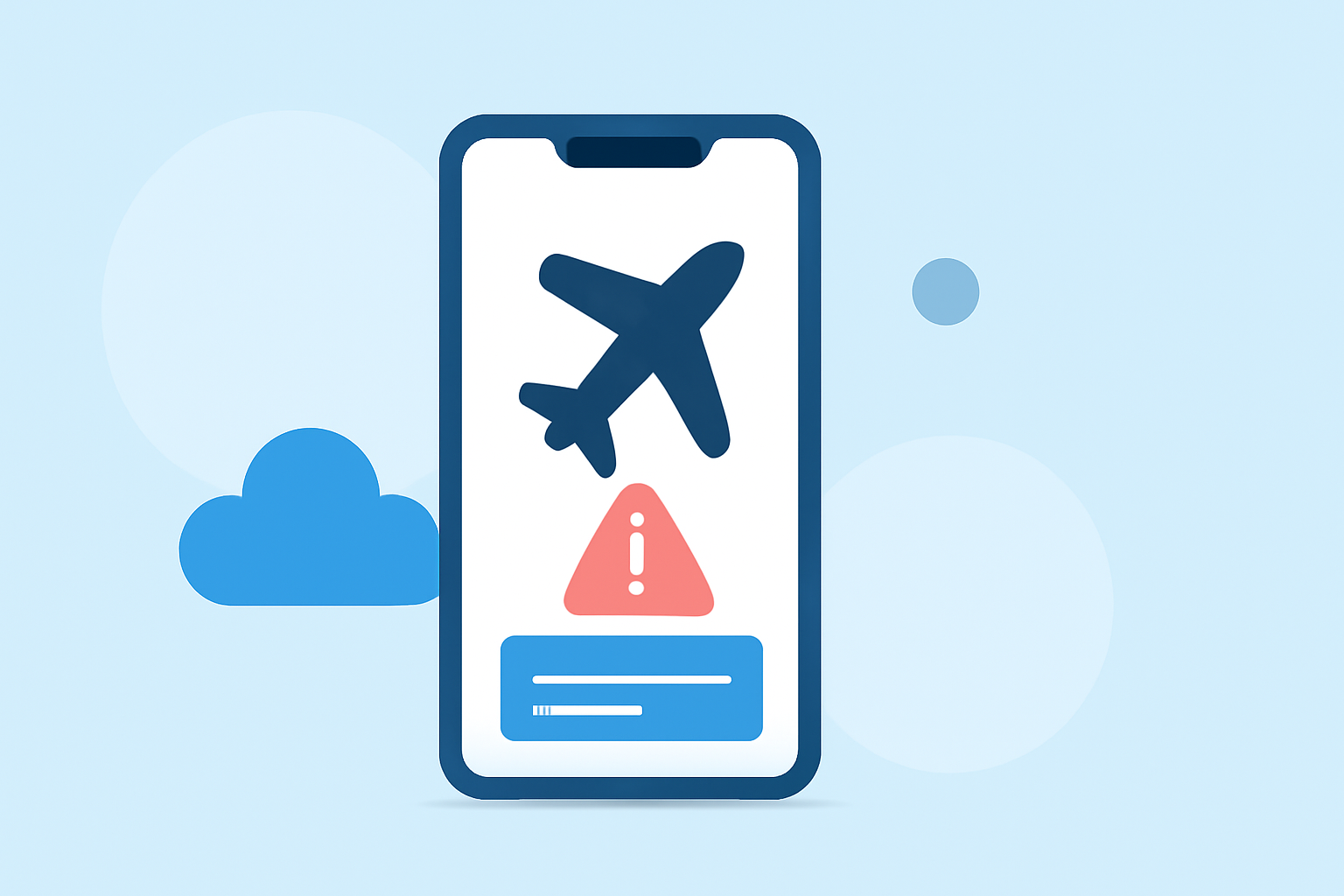 Snow Delays for Flights Explained on Your Phone