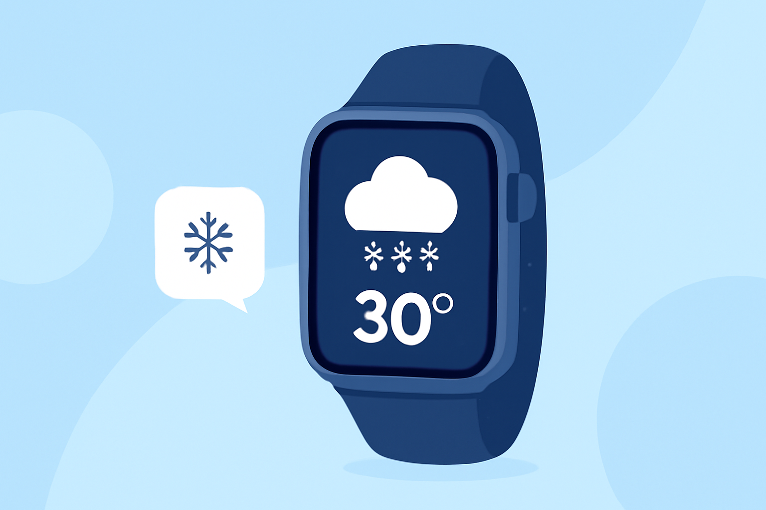 Winter Weather Outlook Tricks on Apple Watch
