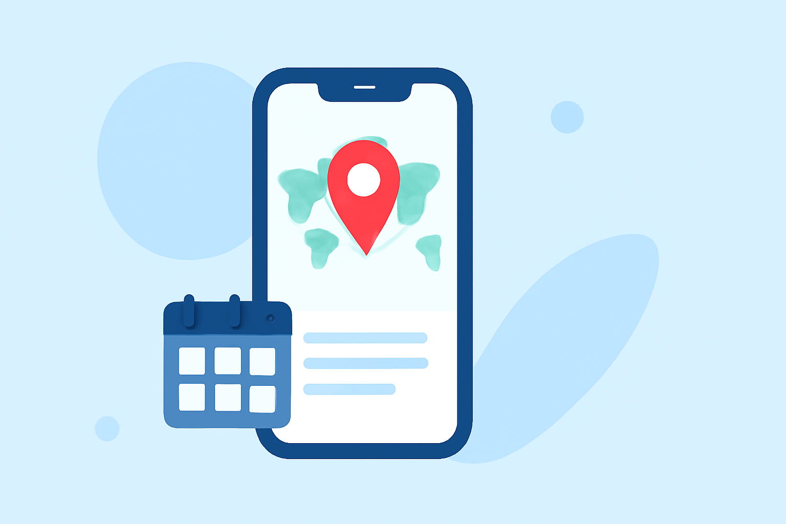 Best Time to Visit a Country Step by Step on iPhone