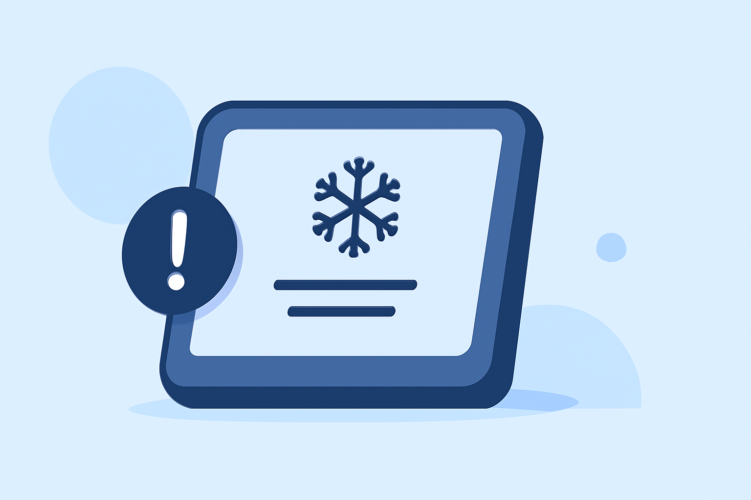 Freeze Alerts Guide on a Smart Display