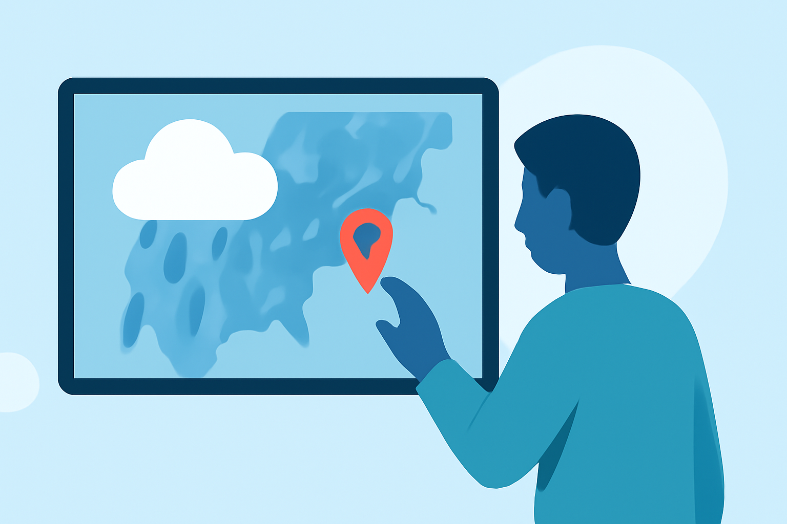 Navigating Rain Maps Step-by-Step During Travel Days