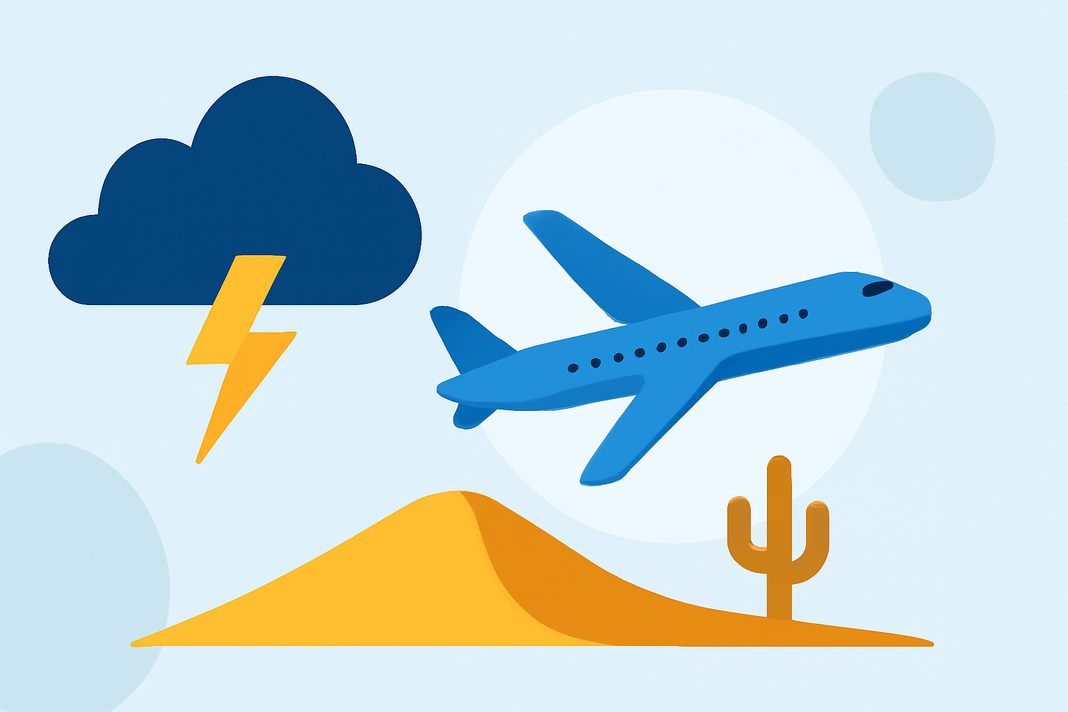 Navigating Weather Challenges for Domestic Flights to Desert Destinations