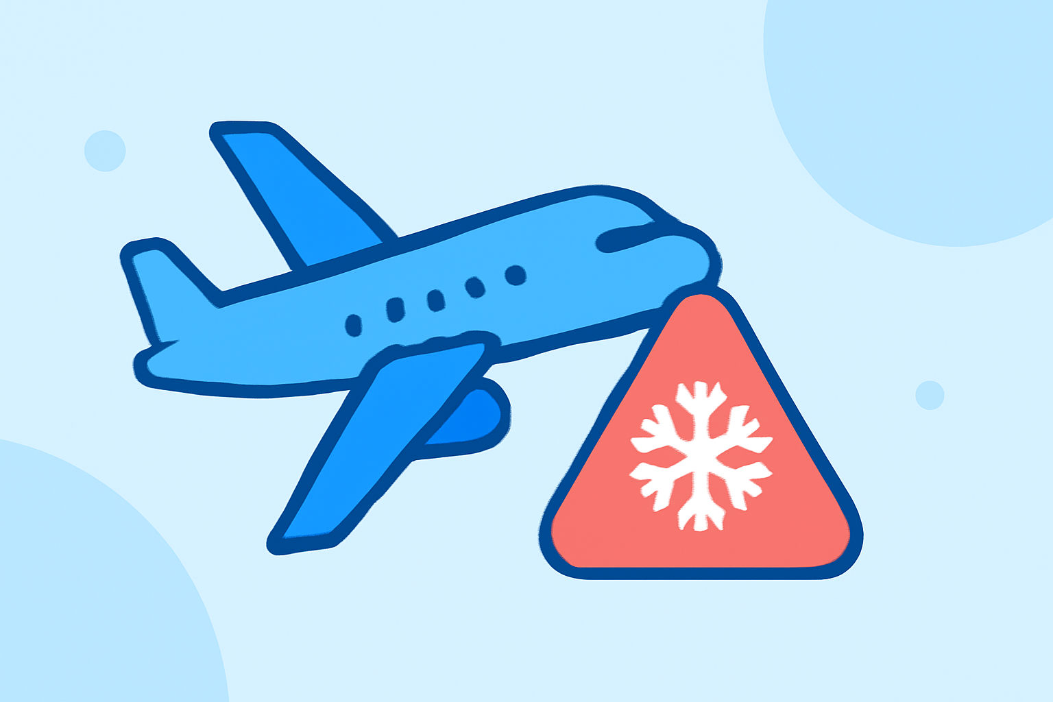 How to Manage Snow-Related Delays at Your Departure Airport for Long-Haul Flights
