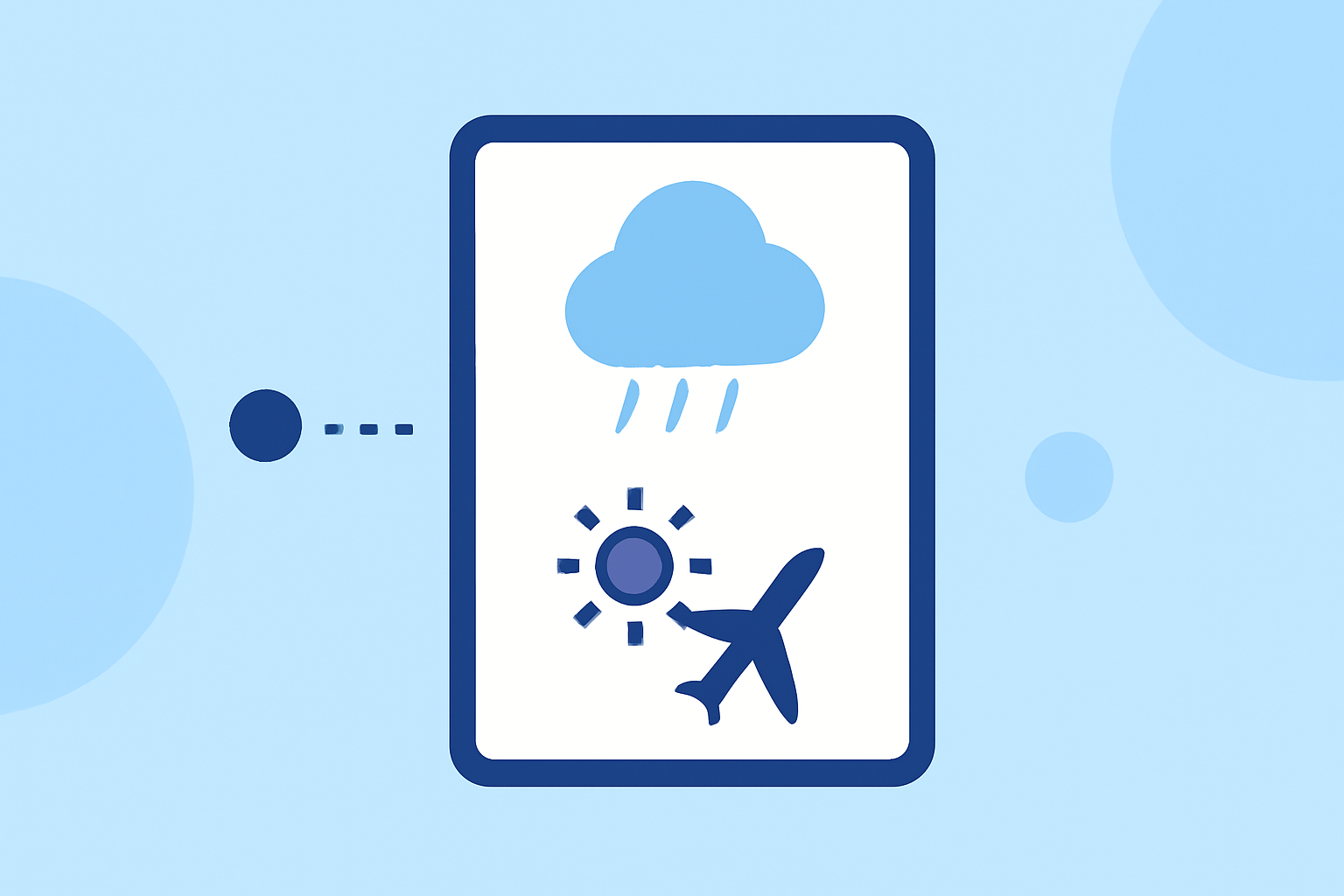 Quickly Check Weather Before Your Delayed Flight with Planes Live