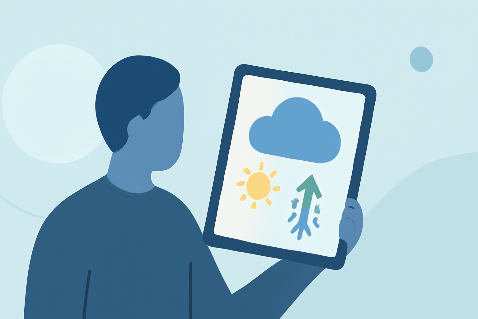 Seasonal Weather Outlooks for Beginners on iPad