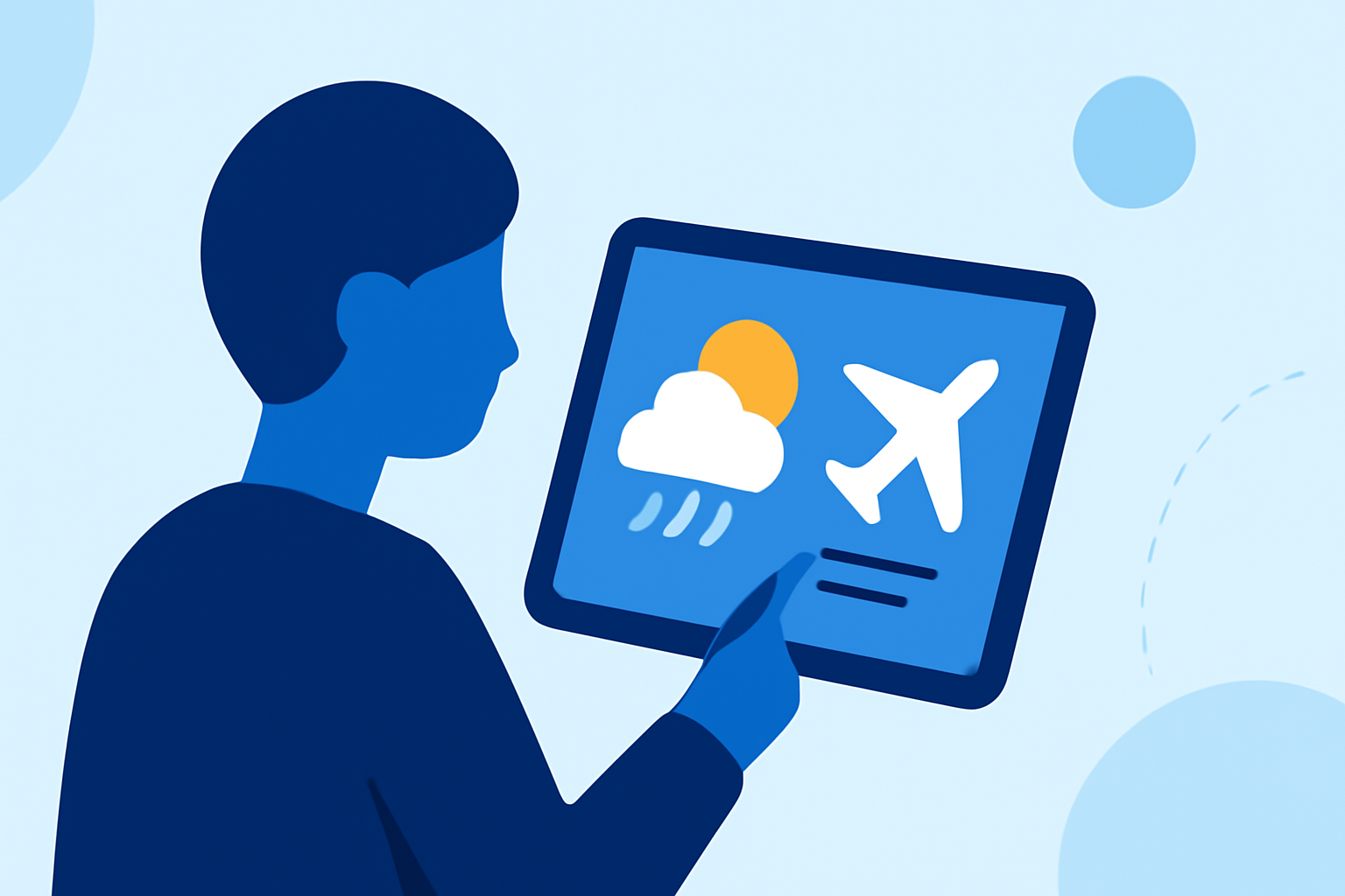 Optimizing Your Connecting Flights with Real-Time Weather Tracking on iPad