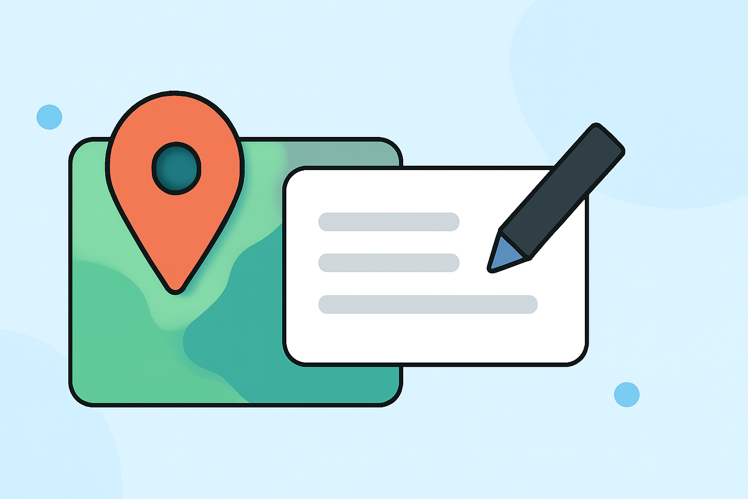 Quick Map Overlay Text Labels Editing for Social Media: A Guide