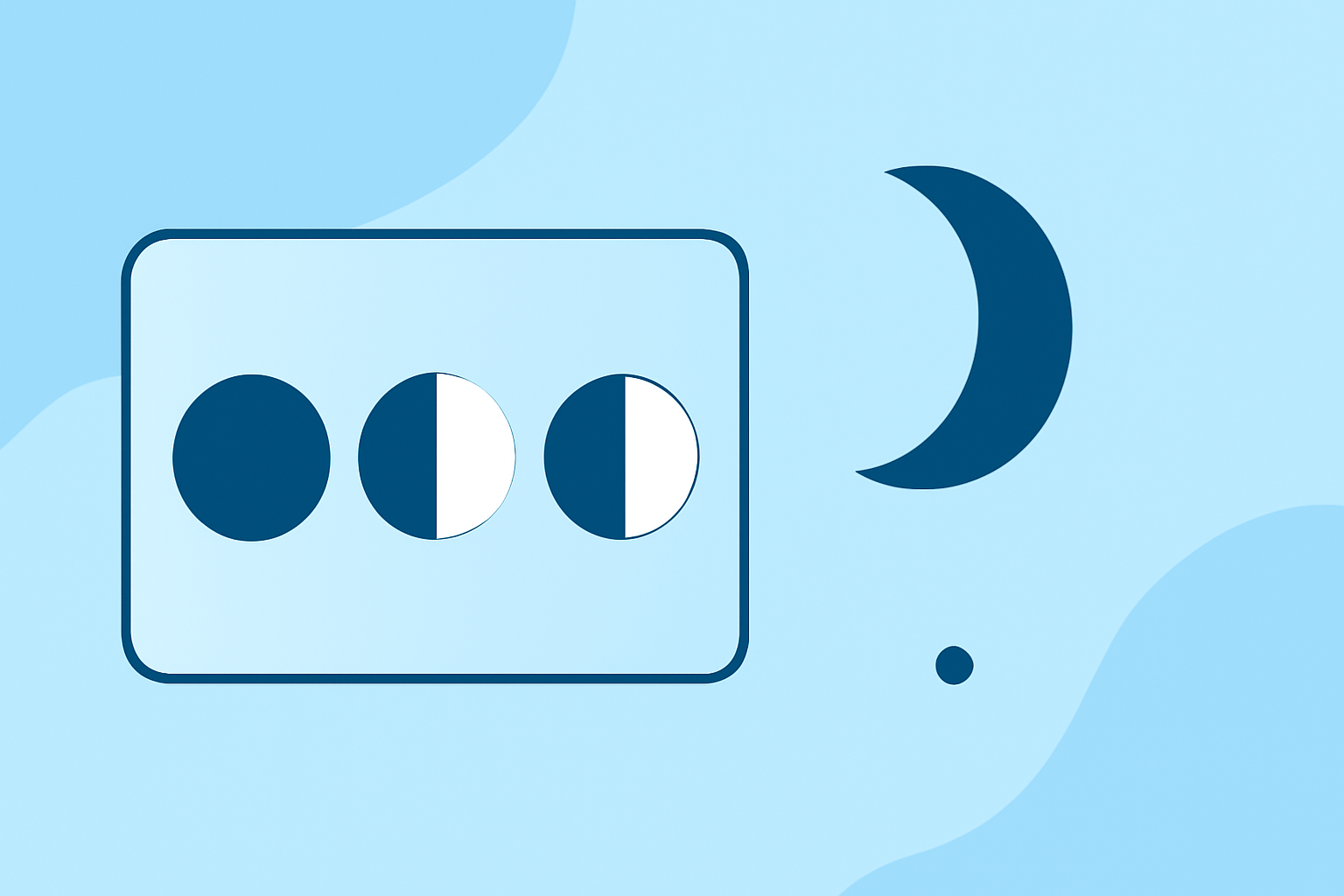 Moon Phases Cheat Sheet