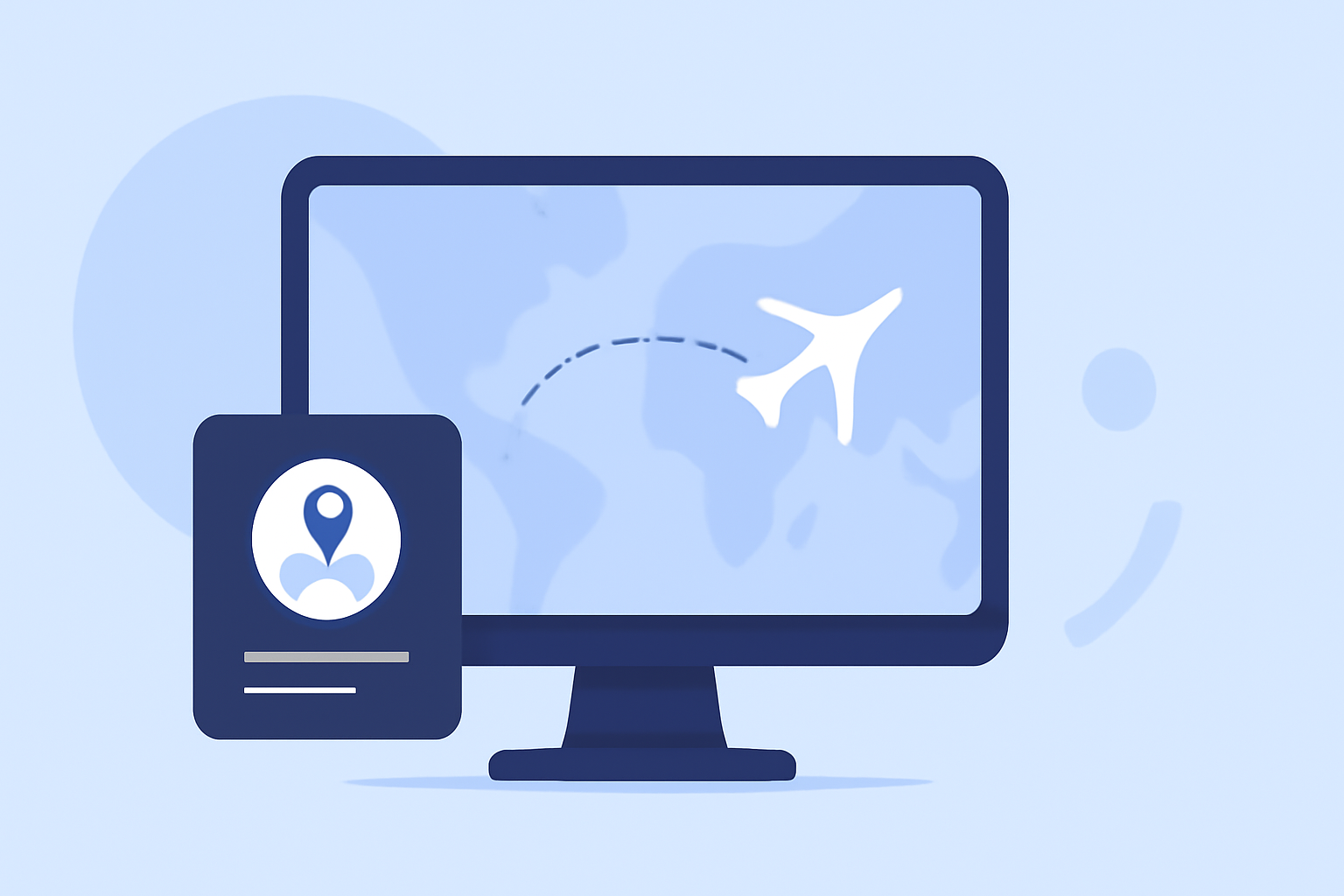 Enhancing Flight Tracking with Map Overlay Transitions