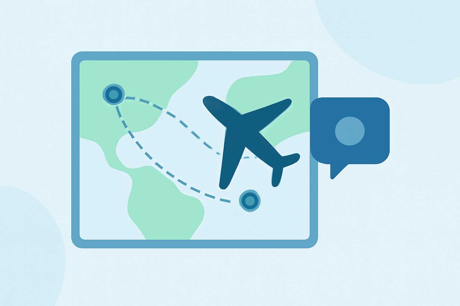 Creating Flight Route Map Overlays for Content Creators
