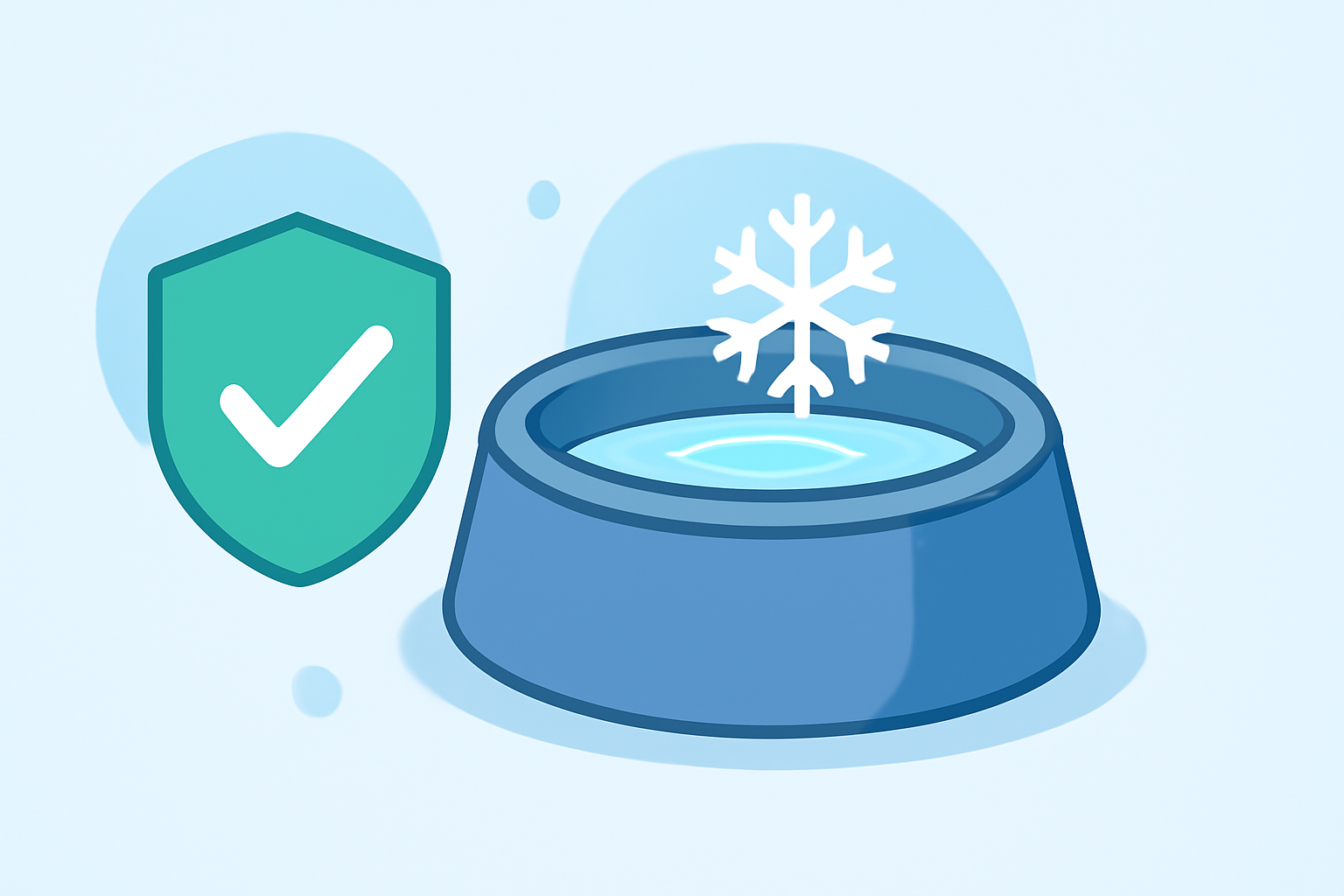 Effective Strategies to Prevent Ice Accumulation in Pet Water Bowls