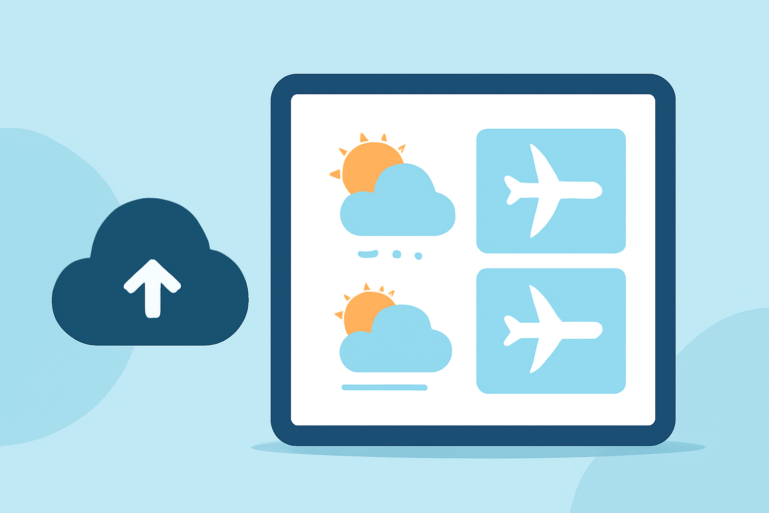 How to Track Weather at Both Airports on Your iPad