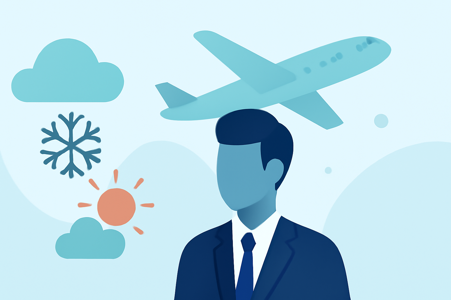 Navigating Seasonal Weather and Flight Reliability for Business Trips
