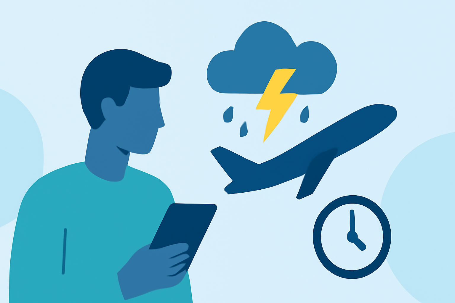 Navigating Flight Delays from Thunderstorms: A Guide for Cautious Flyers