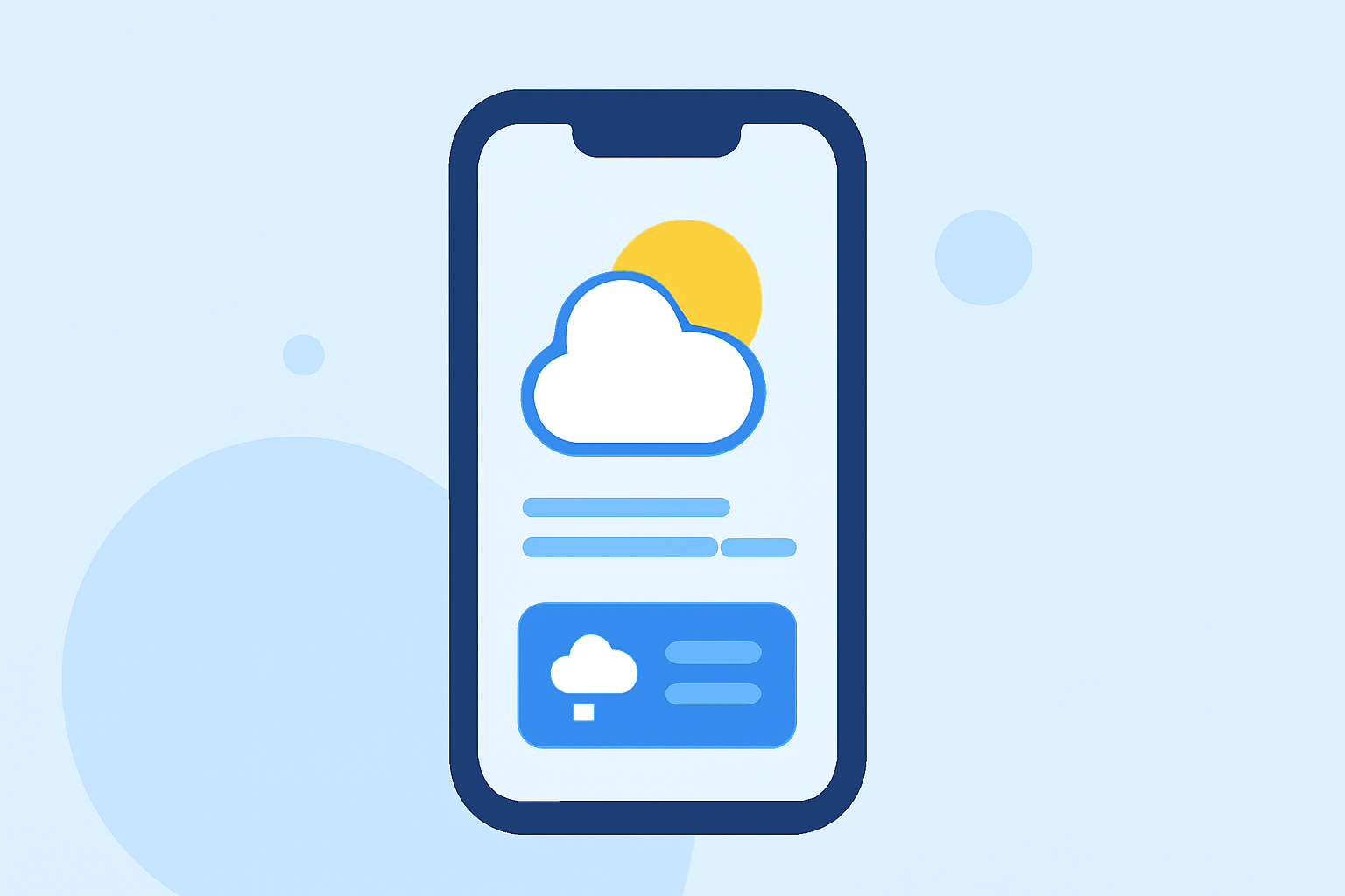 Understanding Your Weather App's Home Screen