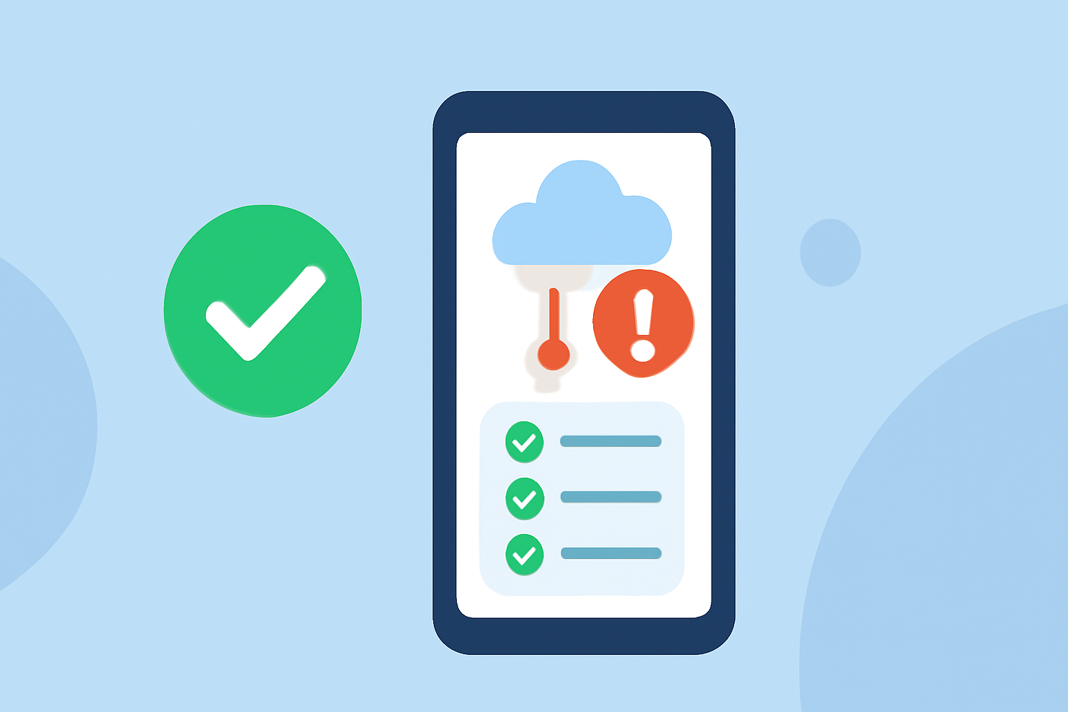 Weather Notification Grouping Checklist During Heat Waves