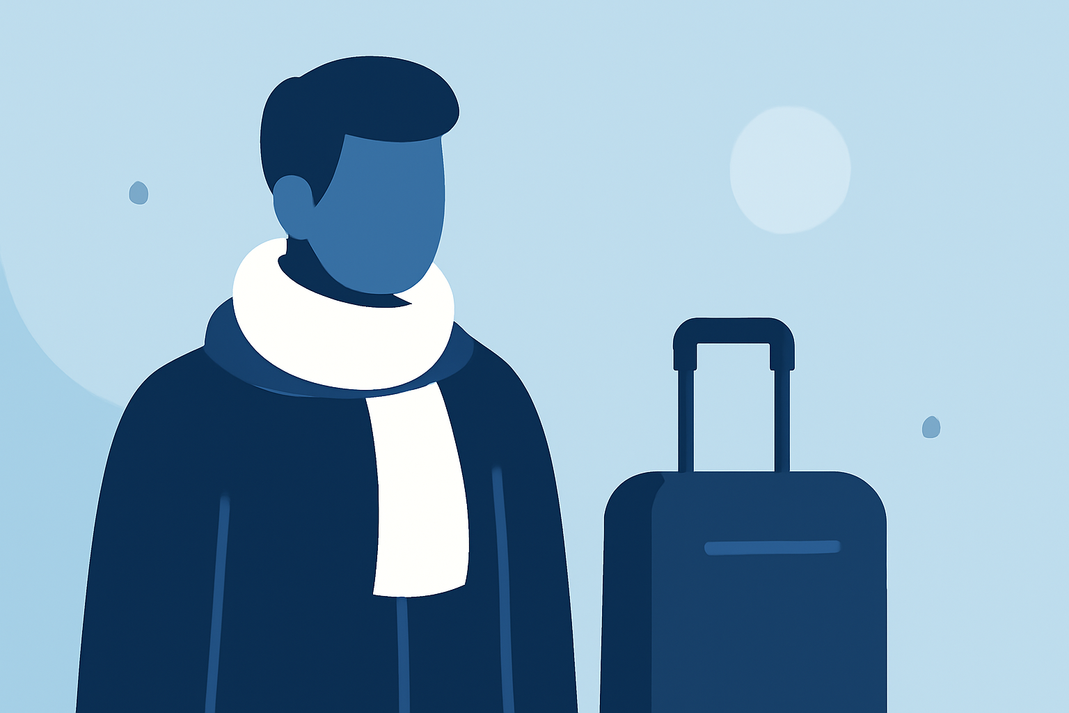Quick Winter Travel Packing for Airport Weather