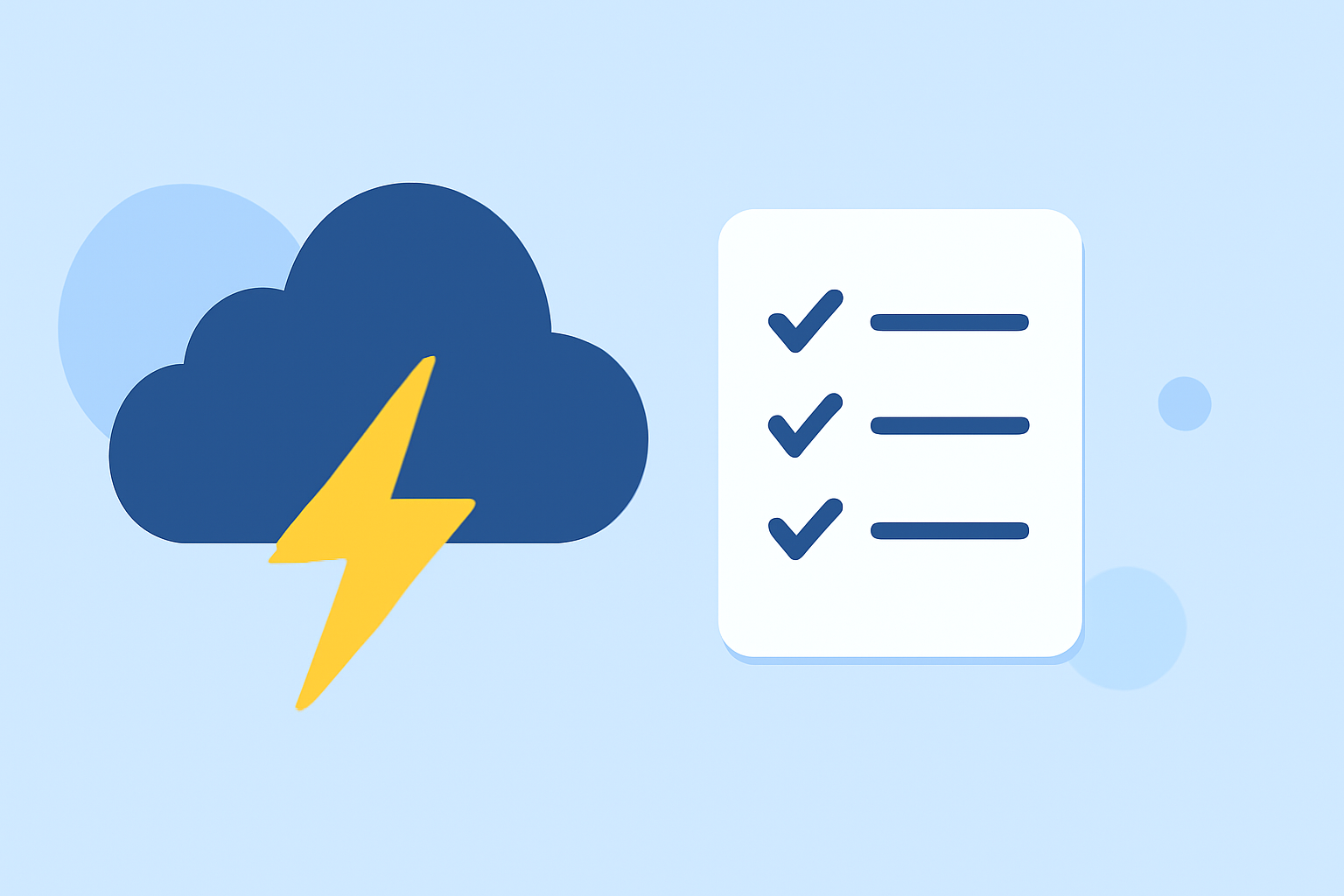 Quick Thunderstorm Preparation Tips