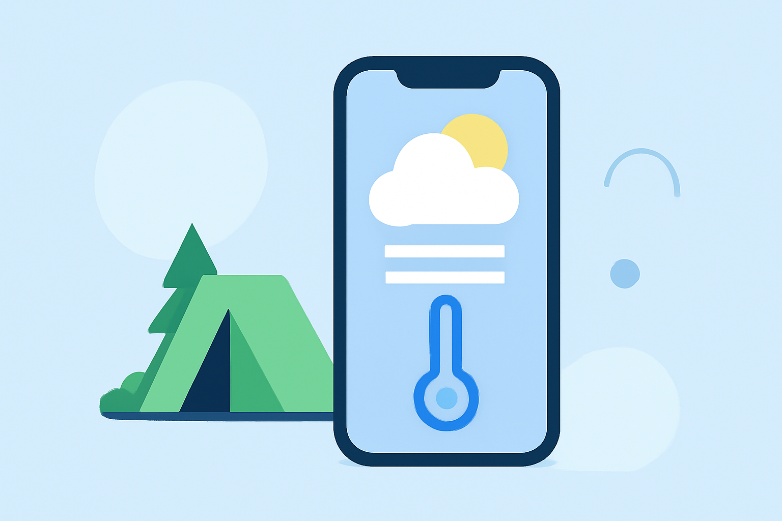 How to Plan Your Camping Trip with Accurate Weather Forecasts on iPhone