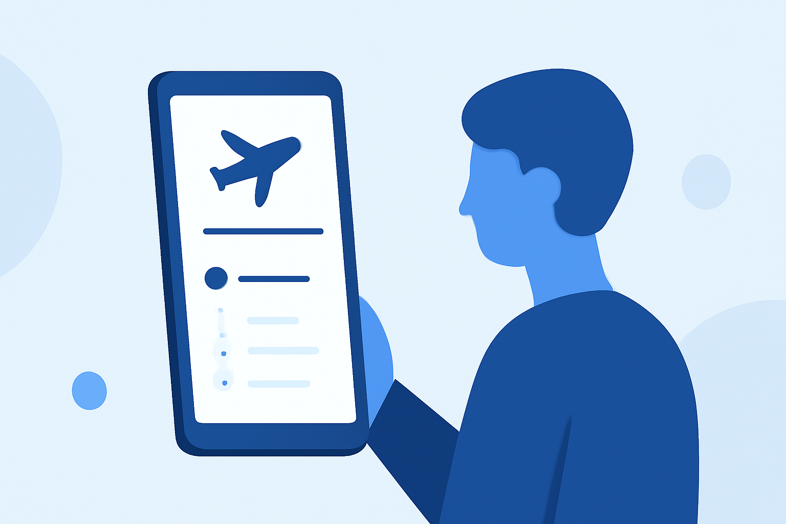 Creating a Travel Day Timeline on Your Phone