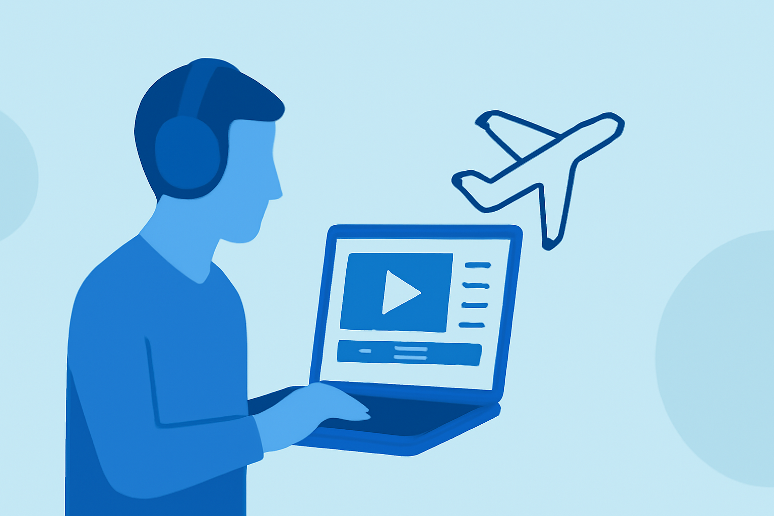 In-Flight Footage Editing Guide for Travel Vloggers