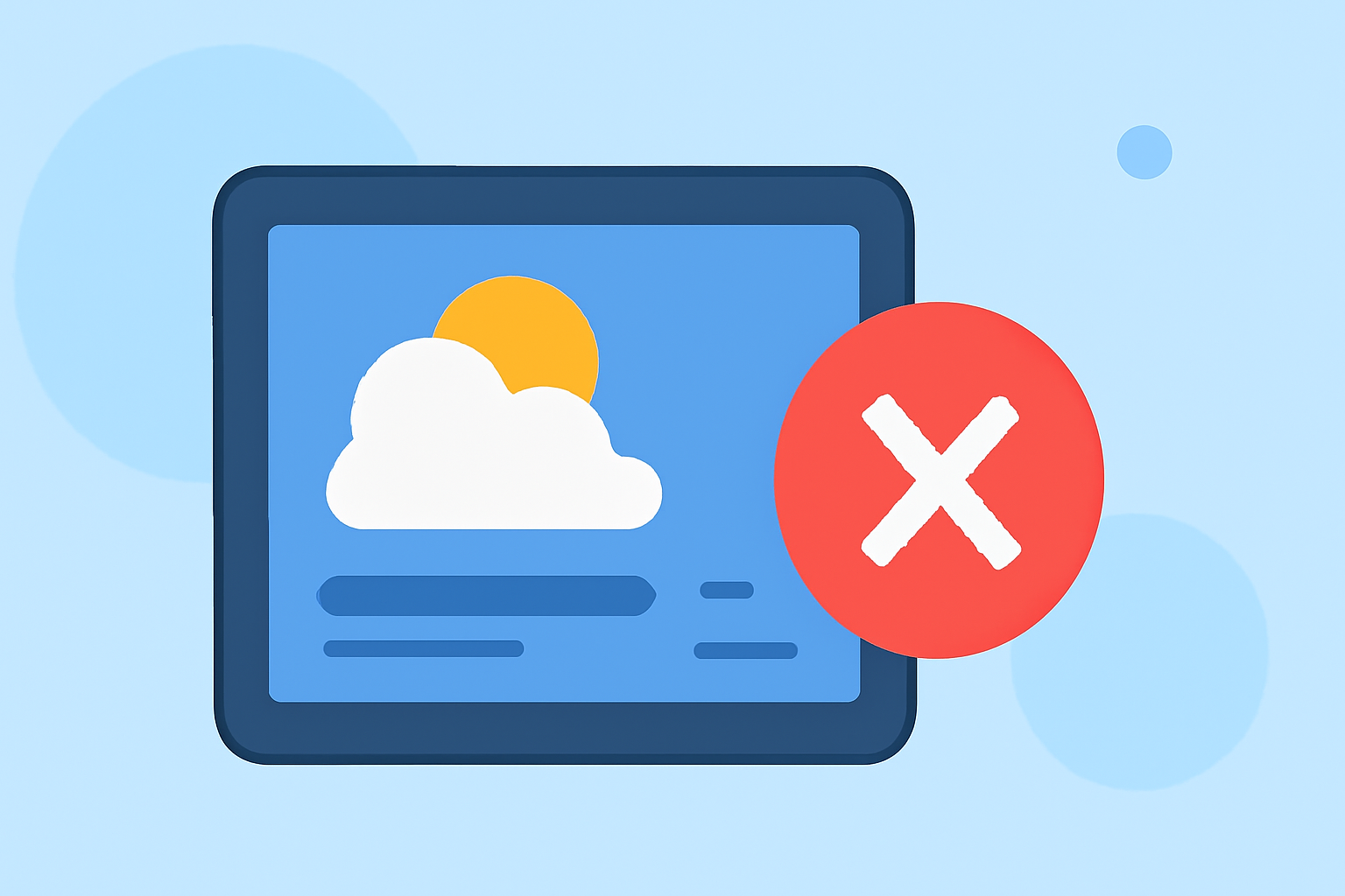 Weather App Home Screen Mistakes to Avoid on a Smart Display