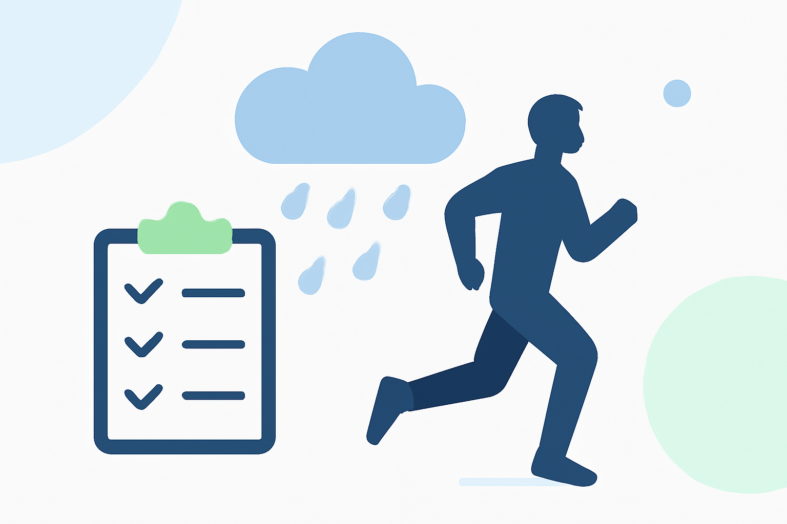 Essential Checklist for Managing Precipitation During Outdoor Workouts