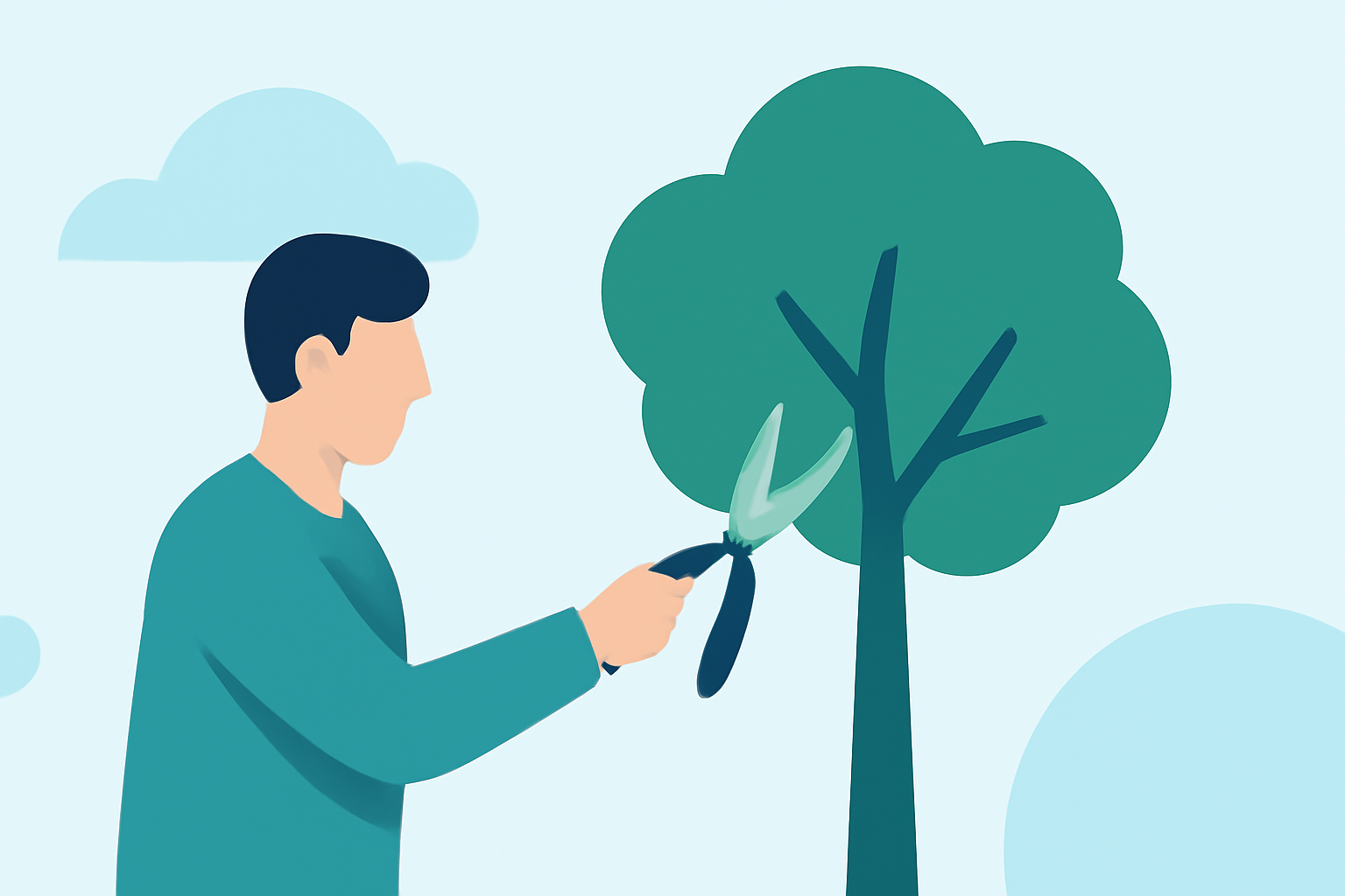 Optimal Weather Conditions for Tree Pruning During Travel Days