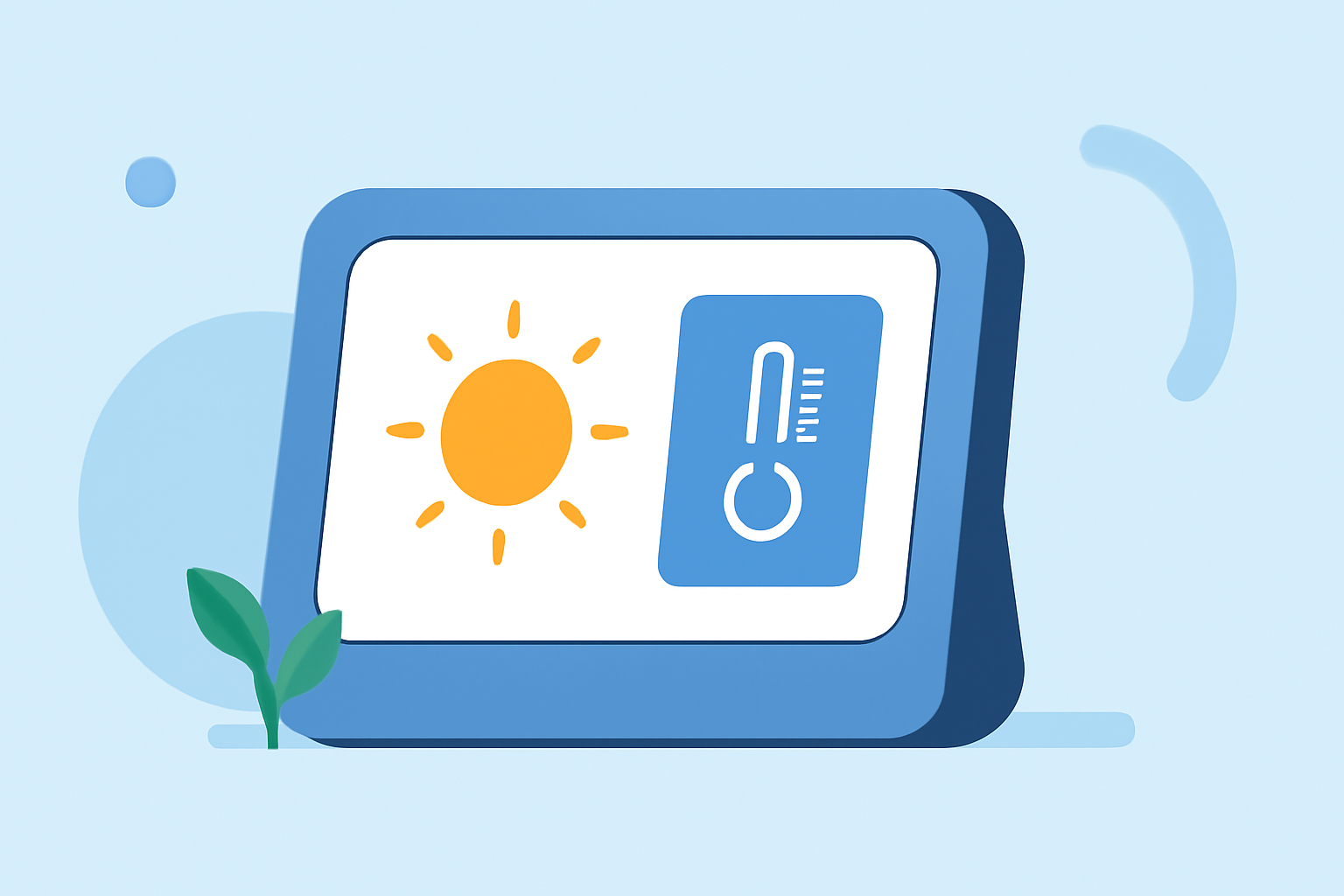 Enhancing Your Smart Display with Real-Time Temperature Forecasts