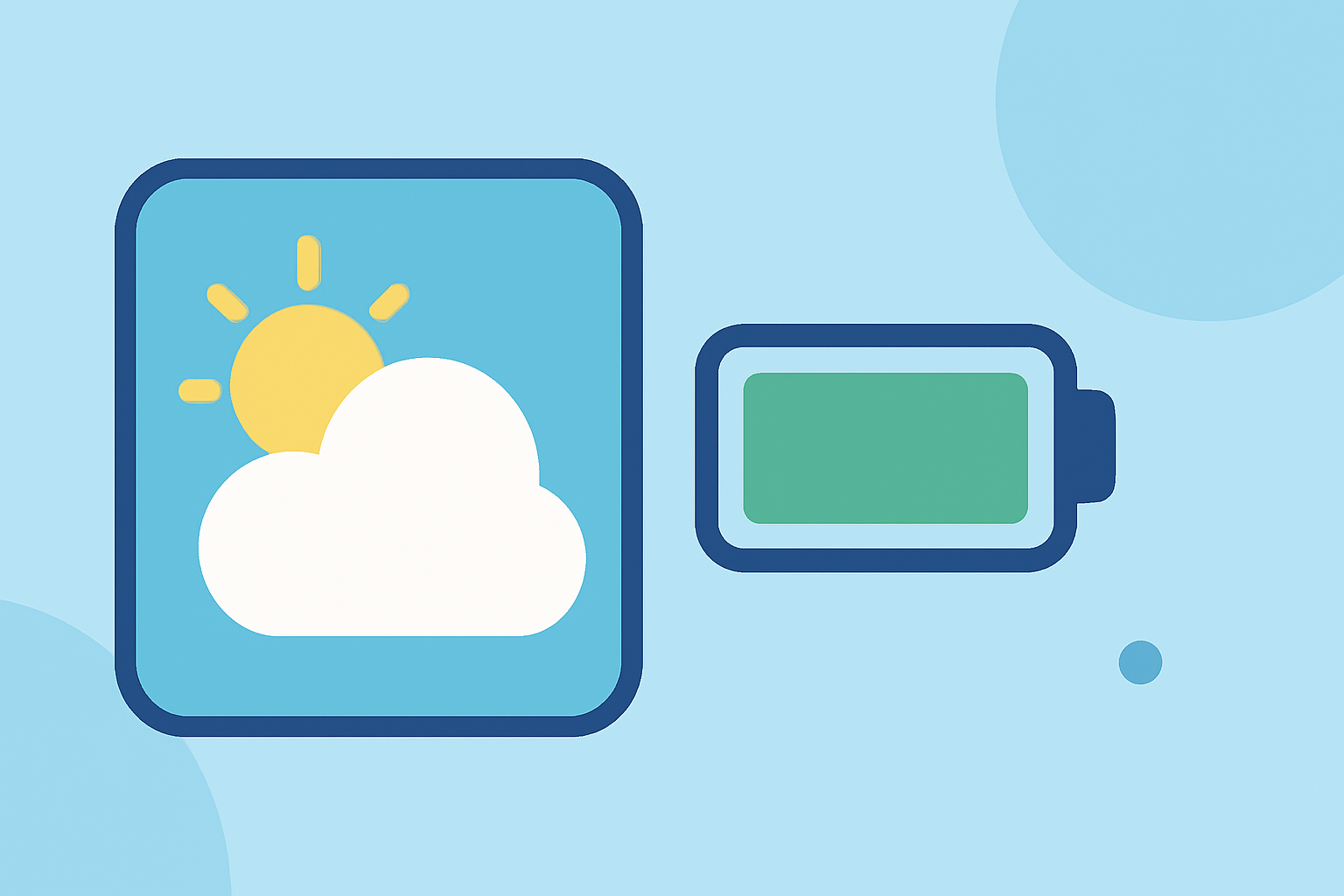 Understanding the Battery Impact of Weather Widgets: A Non-Technical Guide