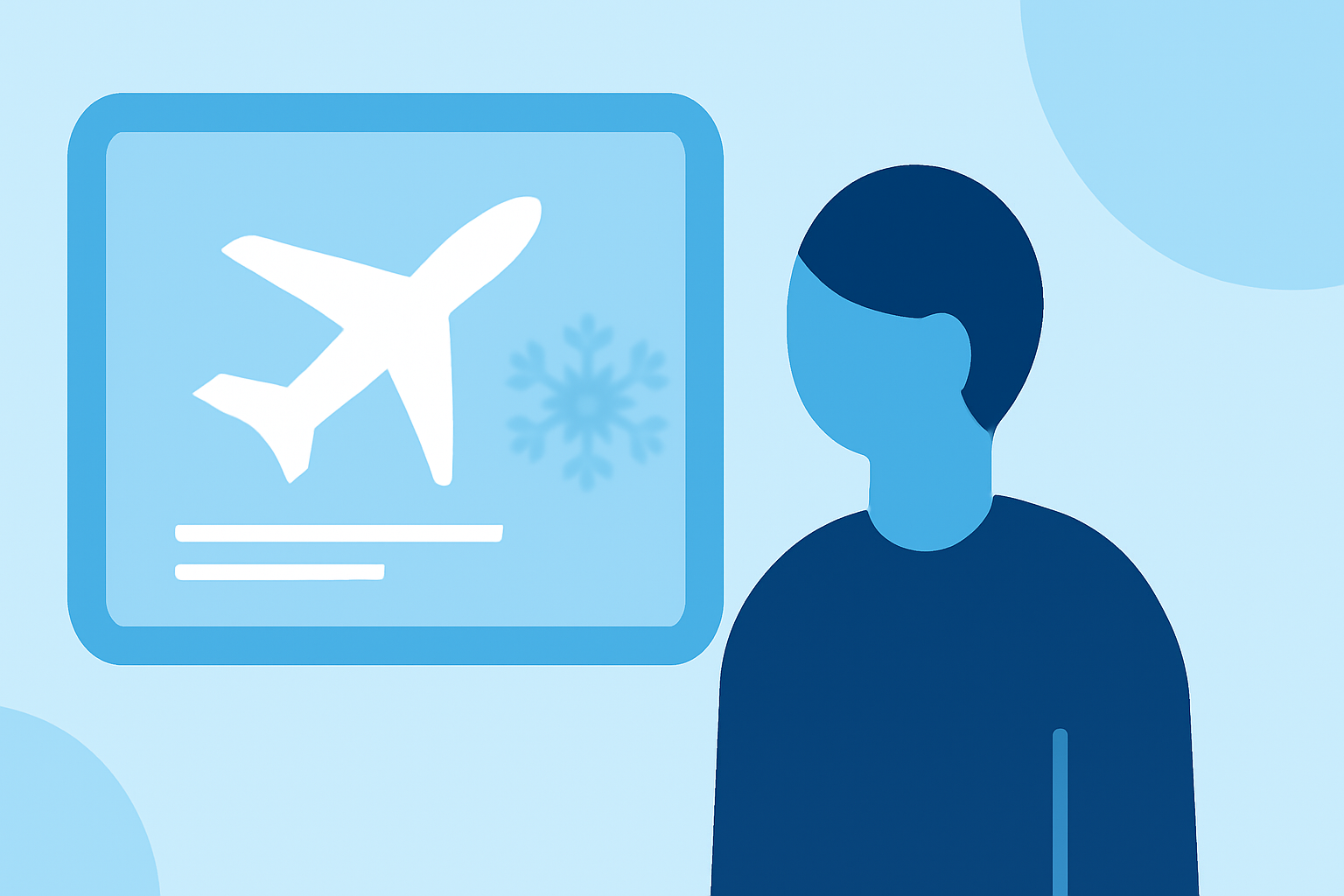 Understanding Snow Conditions at Your Arrival Airport for International Travel