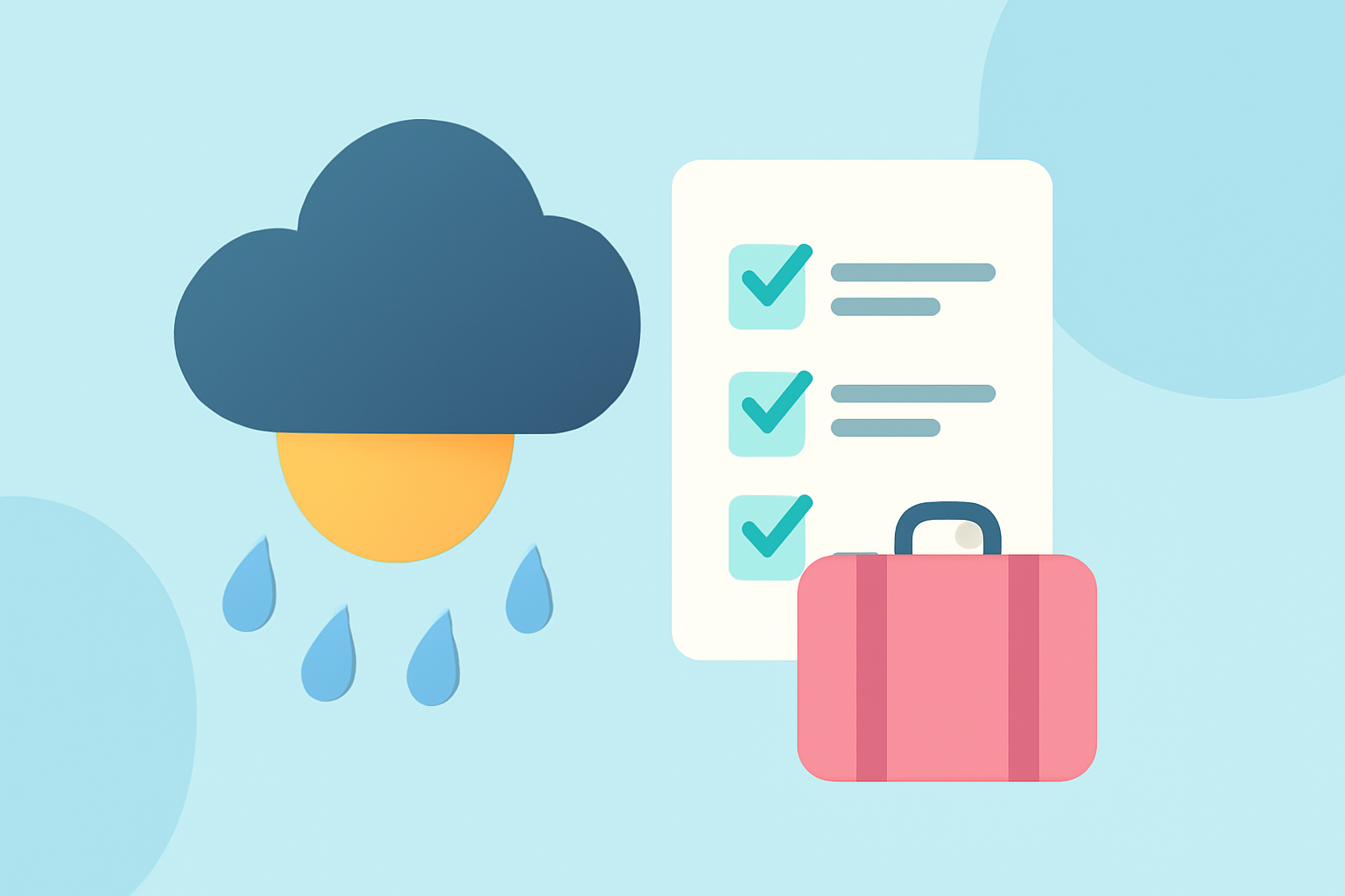 Weather and Packing Cheat Sheet: The Easy Way to Prepare for Your Next Trip