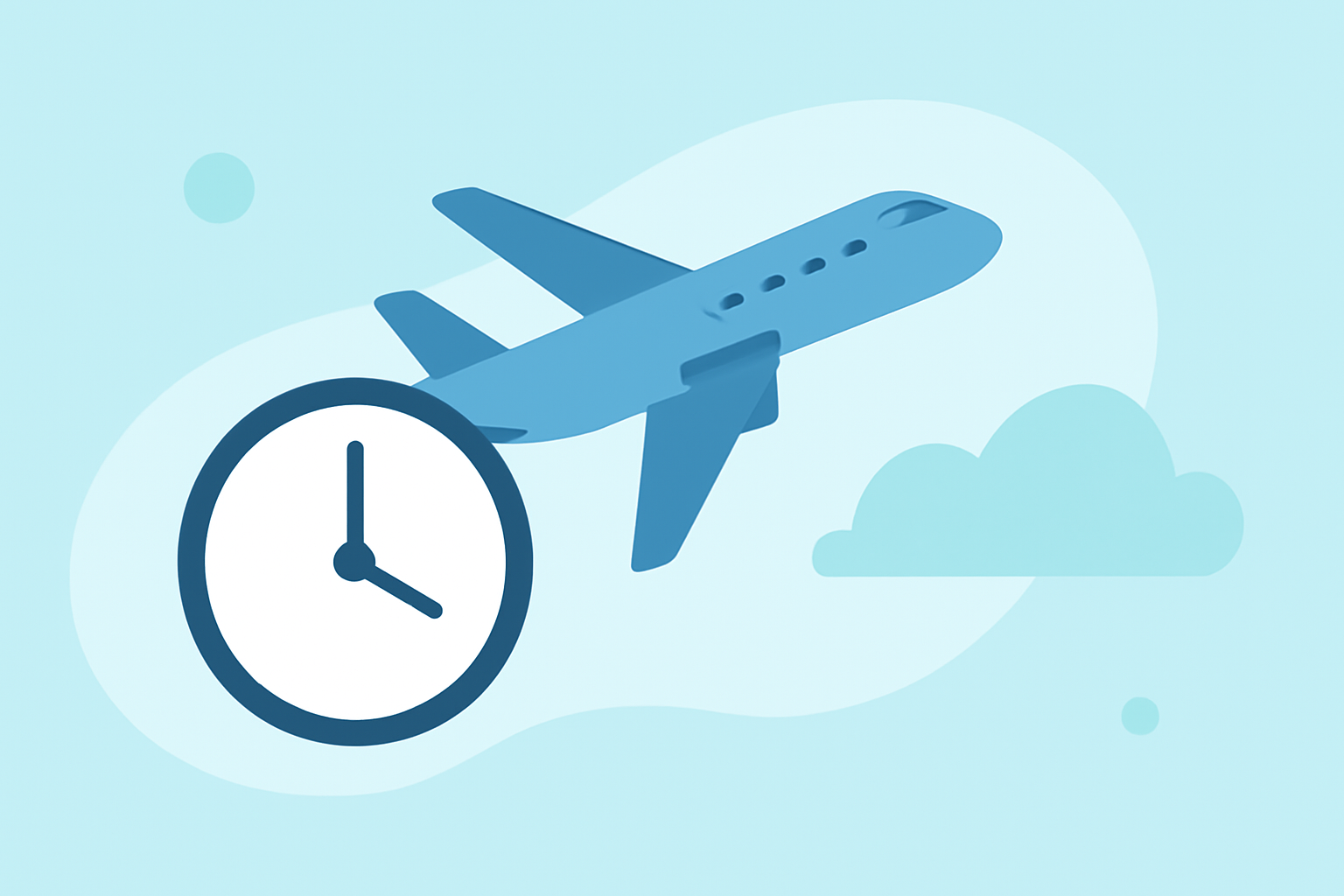 Calmest Times of Day to Fly for International Travel