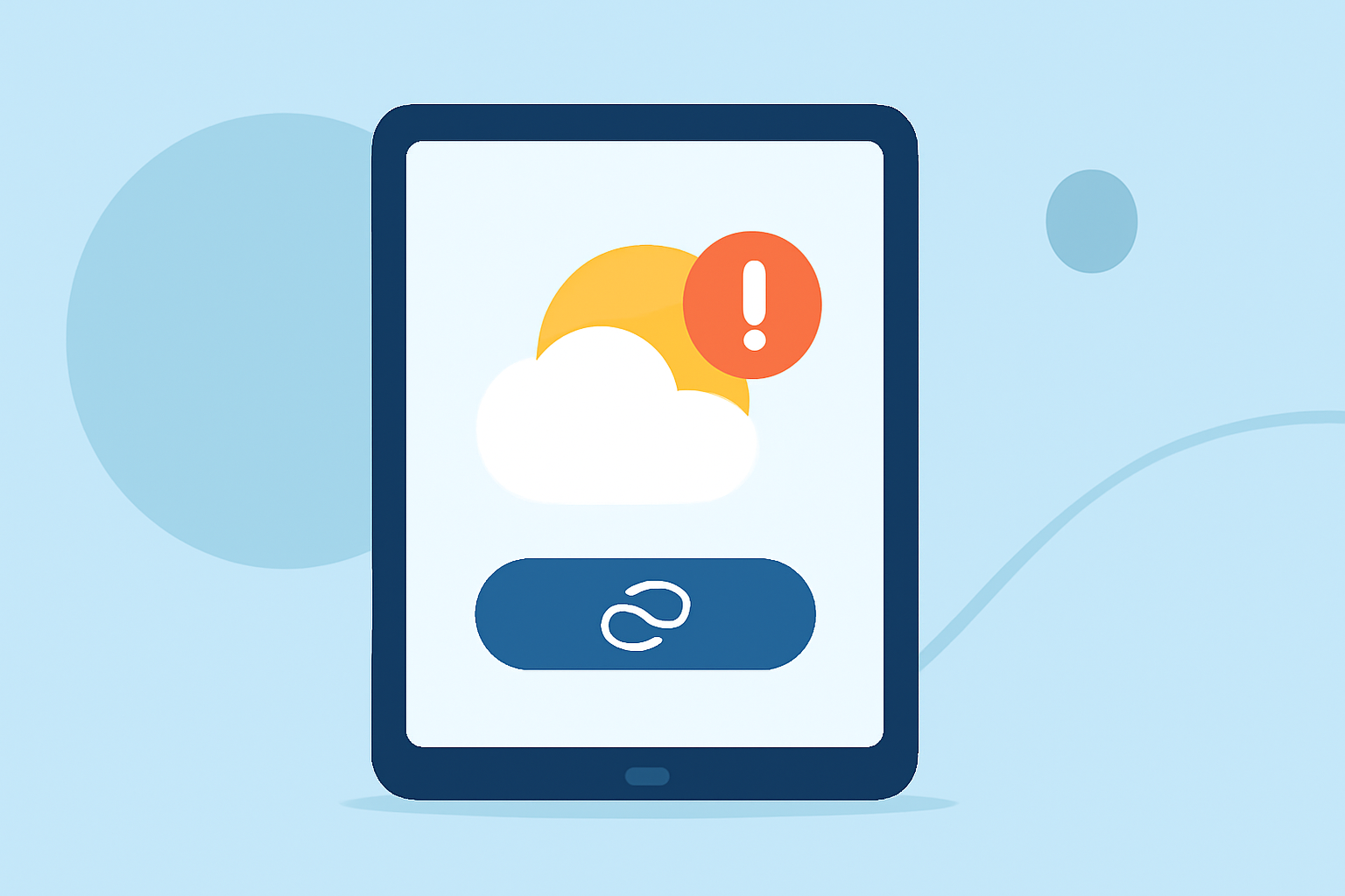 Weather Notification Deep Links Tutorial on iPad