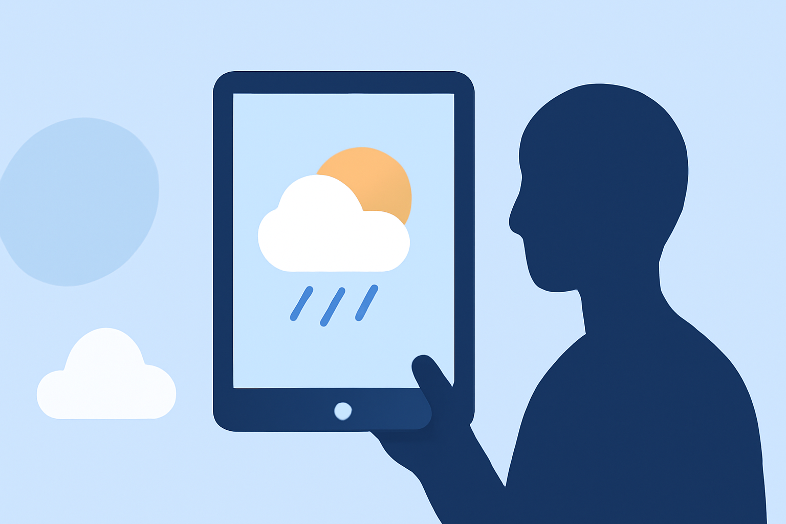 How to Check Weather on Your Flight Day Using Your iPad