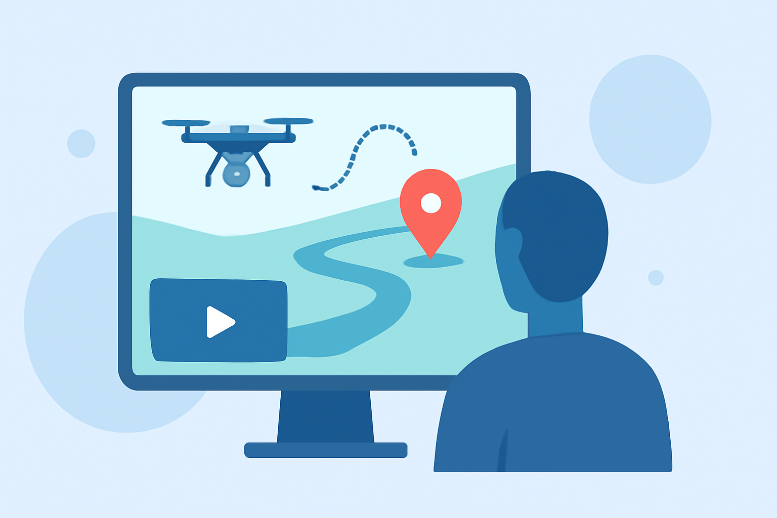 Enhancing Aerial Footage with Professional Editing and Flight Tracking Overlays