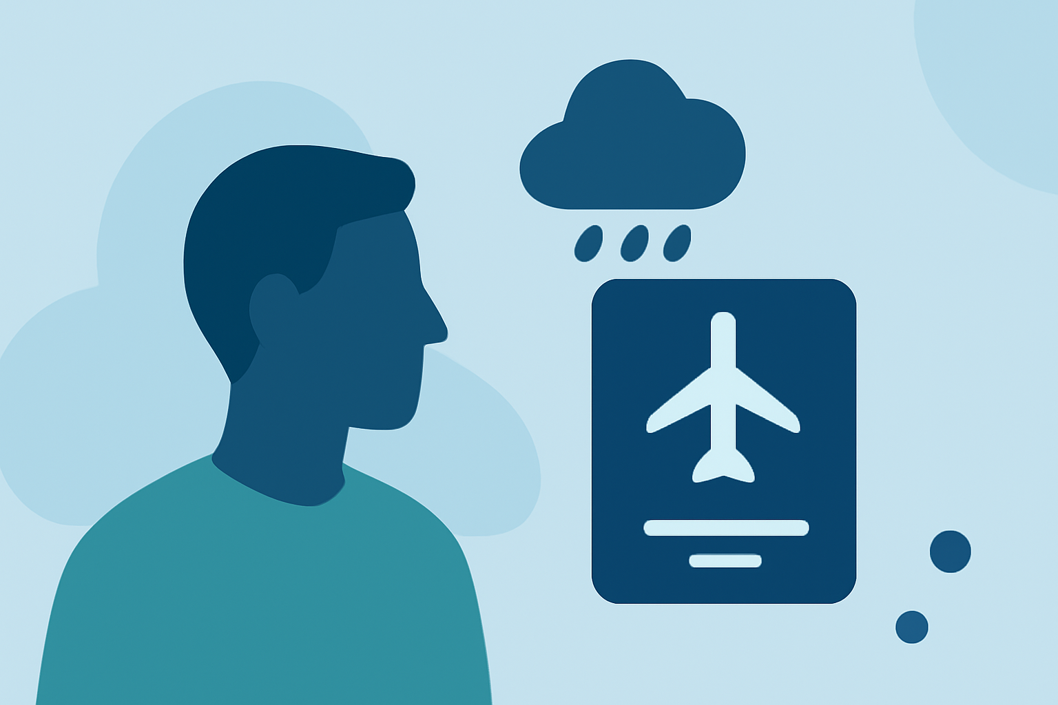 How to Handle Flight Delays Due to Rain: A Step-by-Step Guide