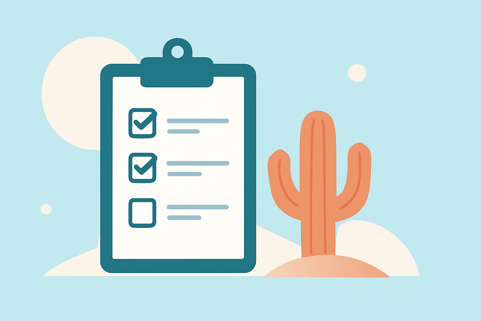 Desert Destination Weather Checklist for Vacation Planning