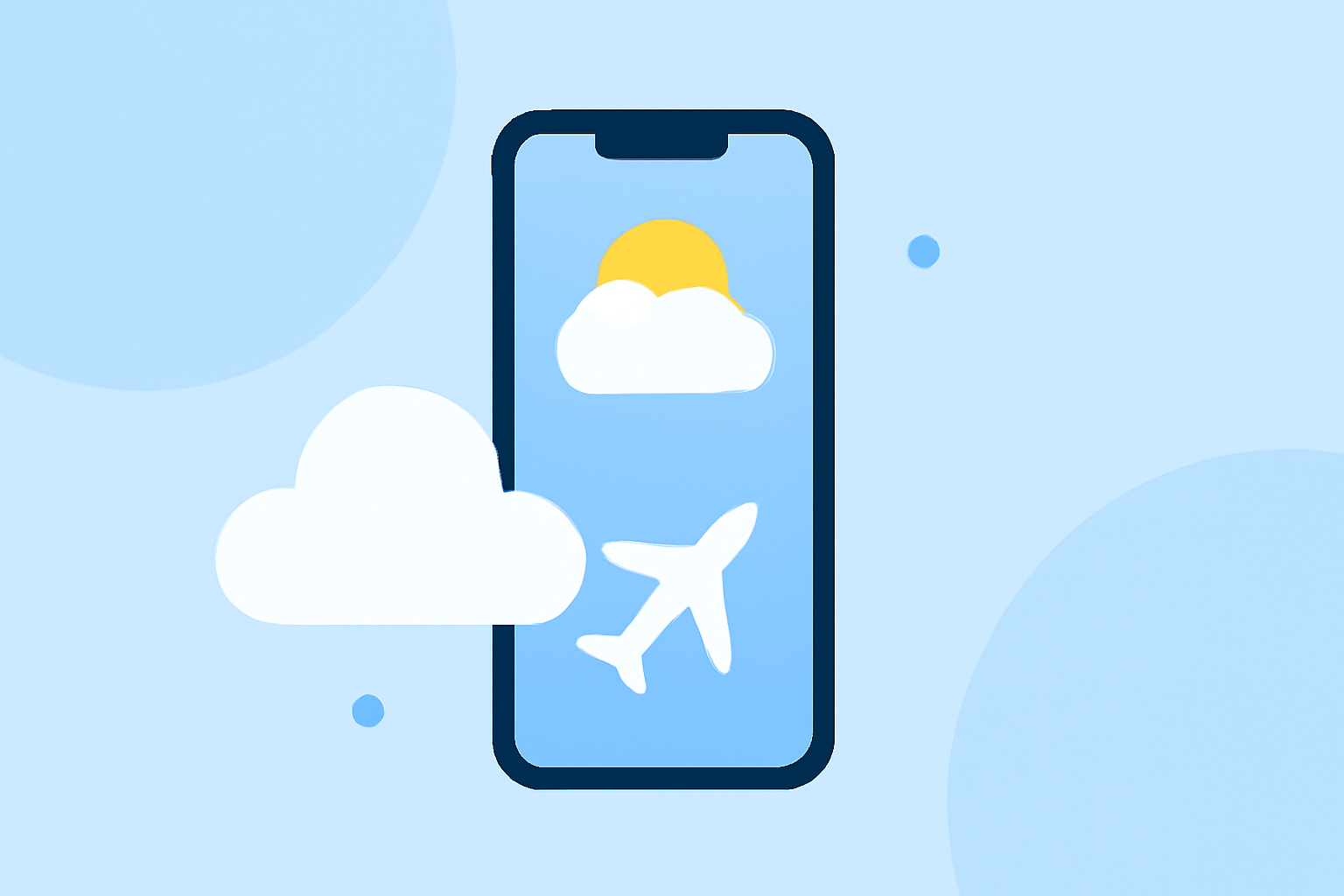 How to Check Weather at Your Departure Airport Using Your iPhone