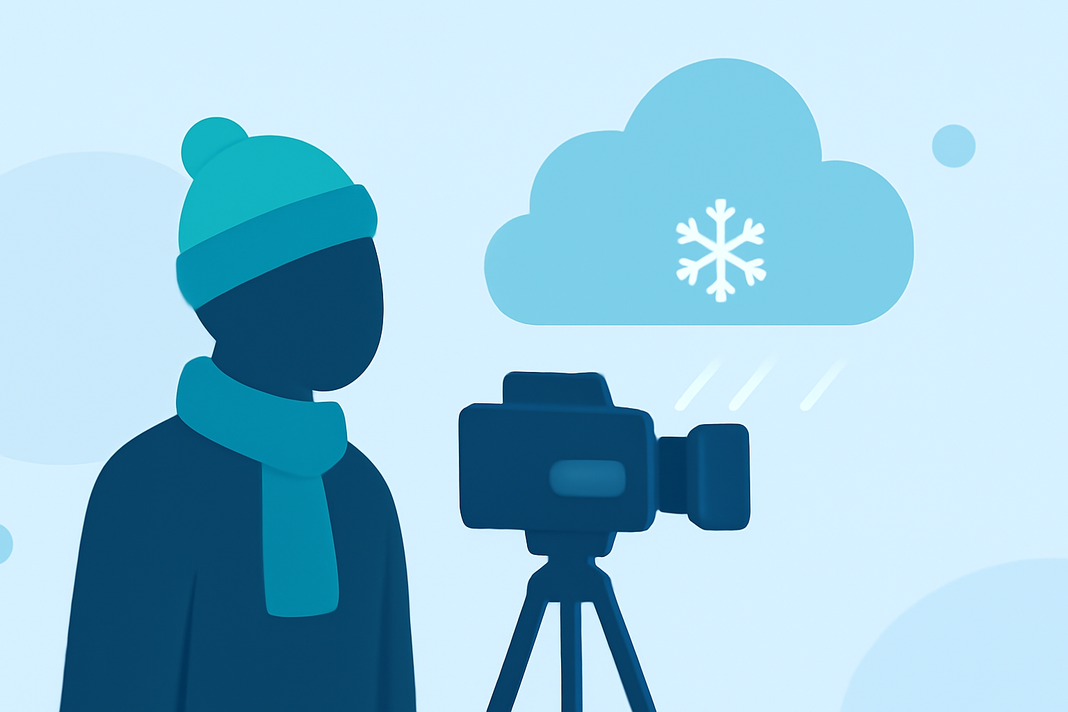 Getting Started with Weather for Outdoor Filming During Winter Storms