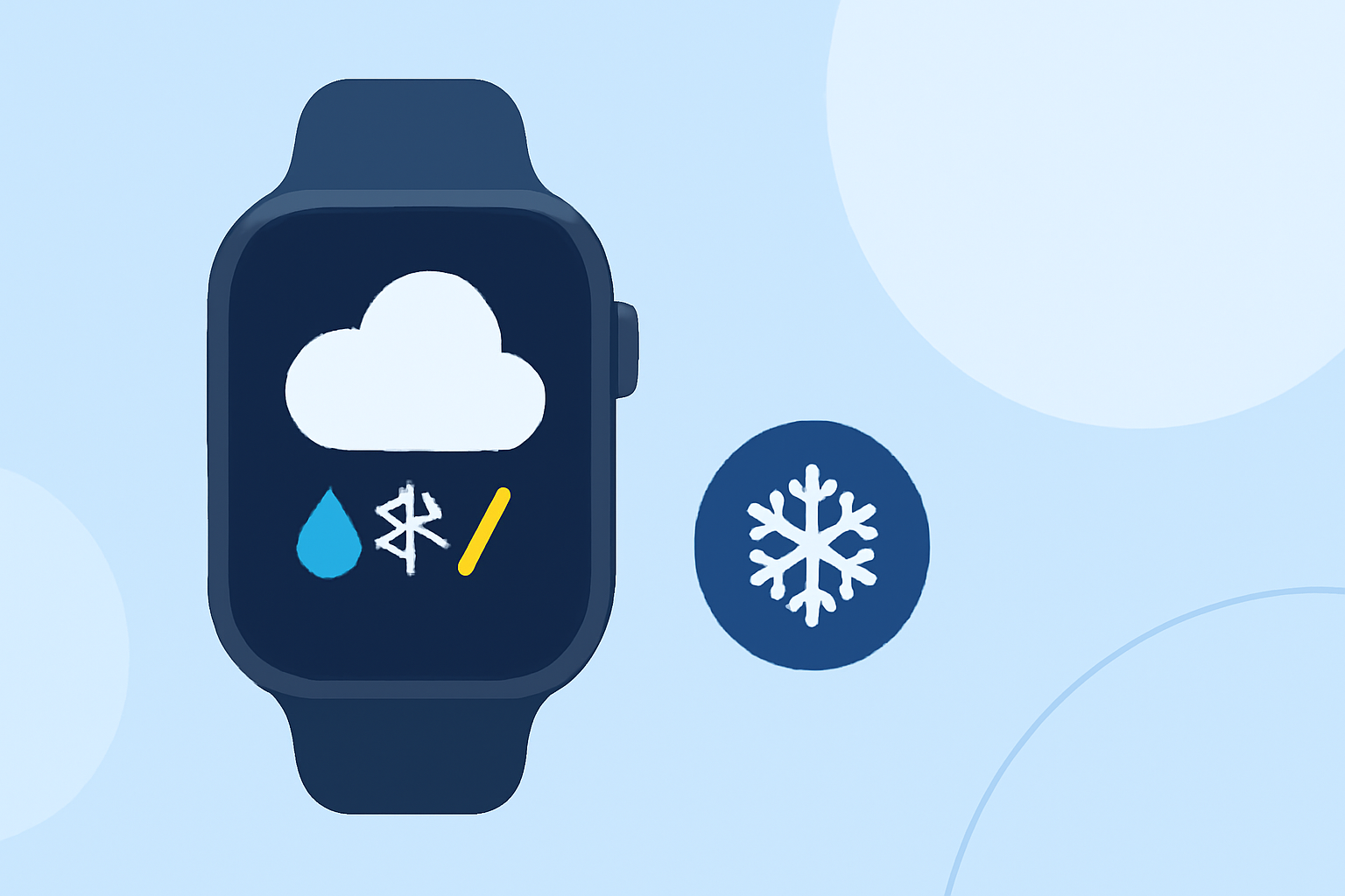 Understanding Mixed Precipitation Forecasts on Your Apple Watch