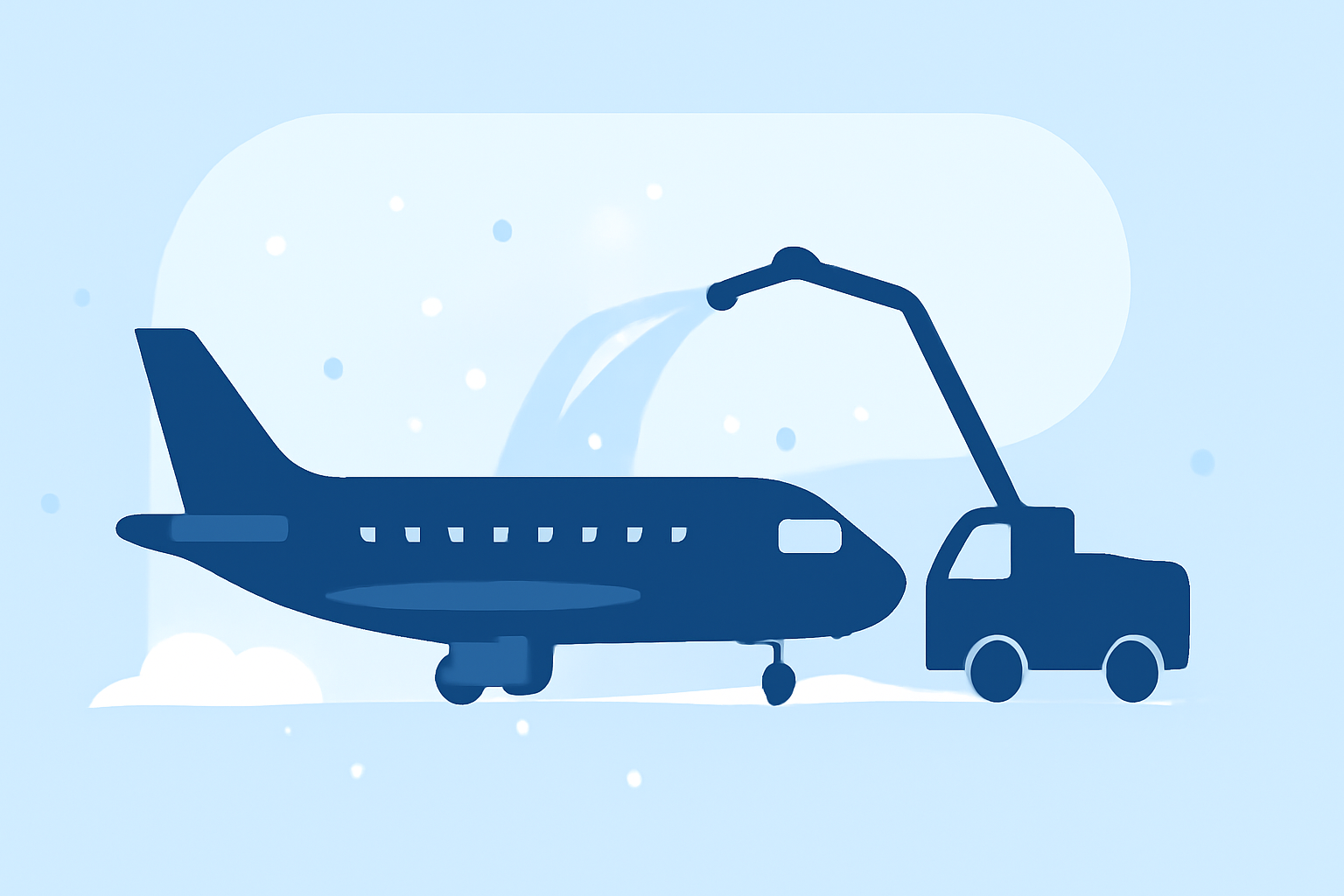 Winter Travel: Snow and De-Icing Explained at the Airport