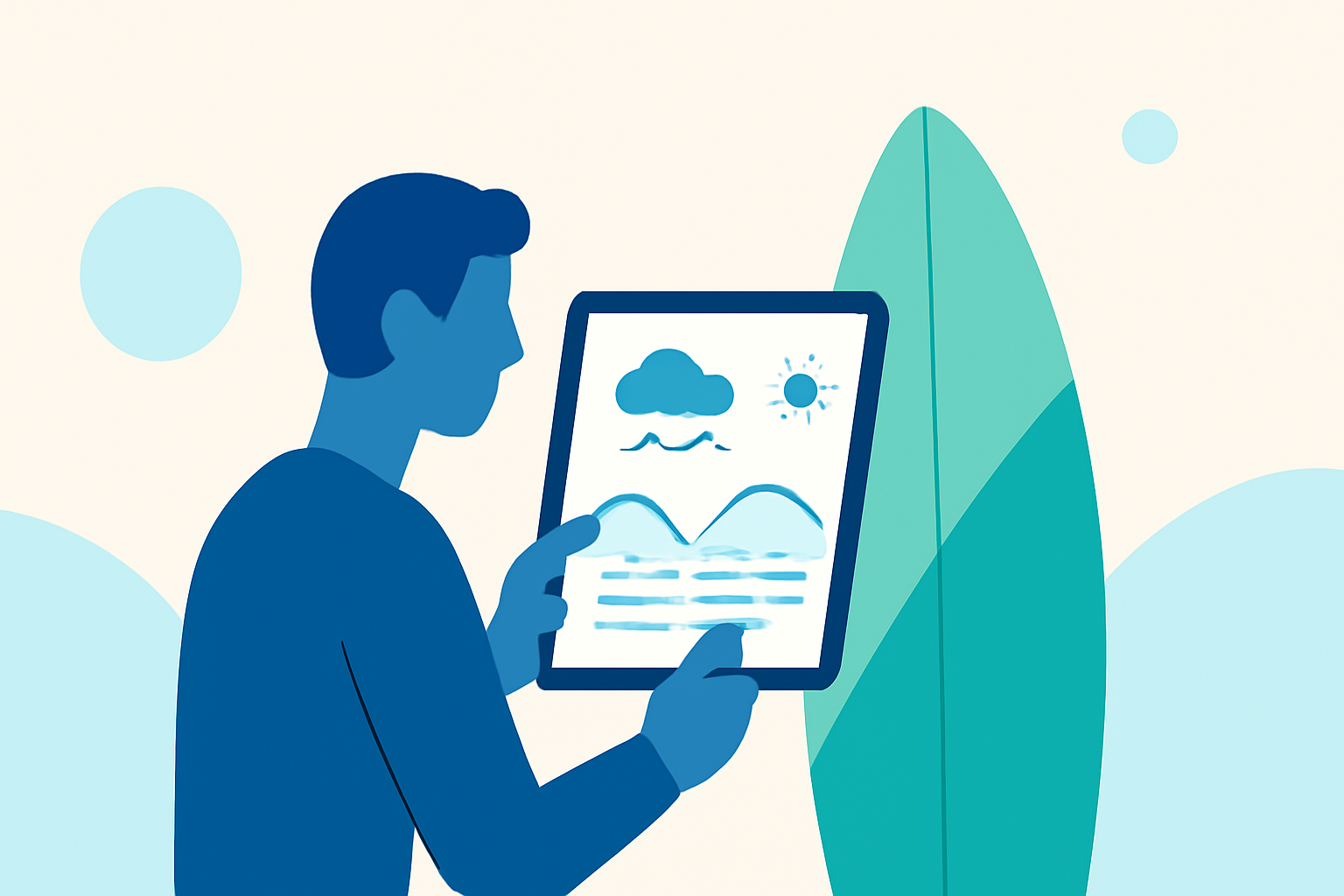 Optimizing Your Surfing Trip Planning with iPad Weather Apps