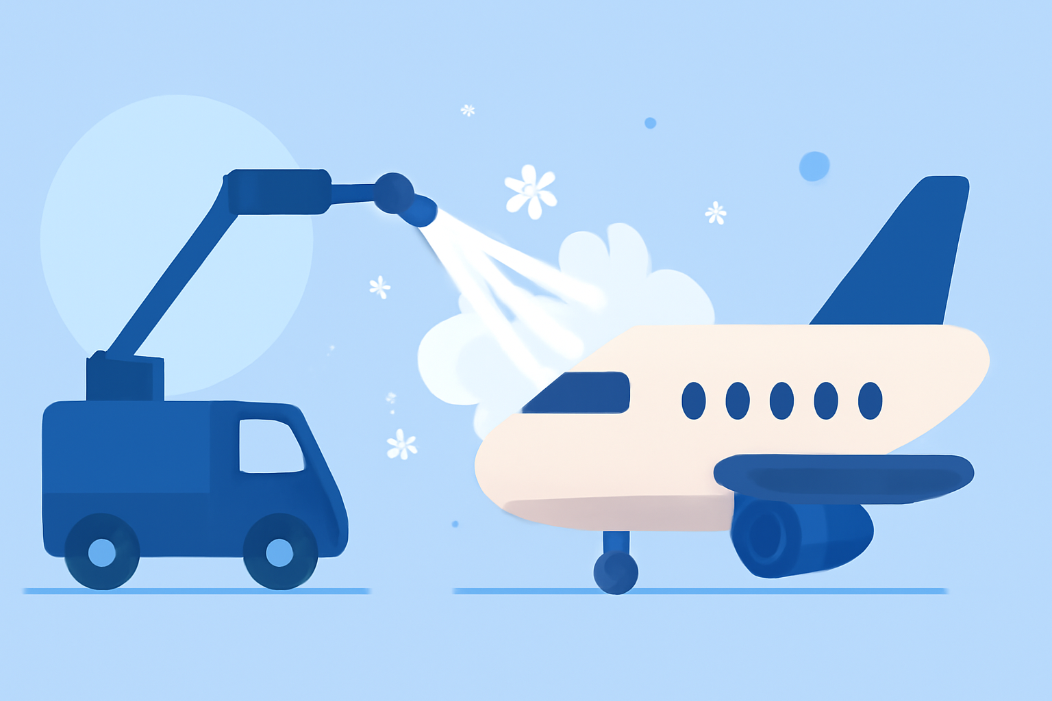 A Simple Guide to Aircraft De-Icing in Winter: Step-by-Step Explained