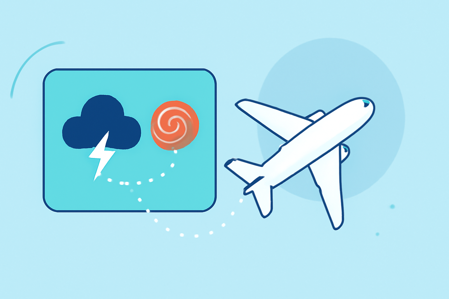 How to Effectively Track Storms Along Your Flight Route