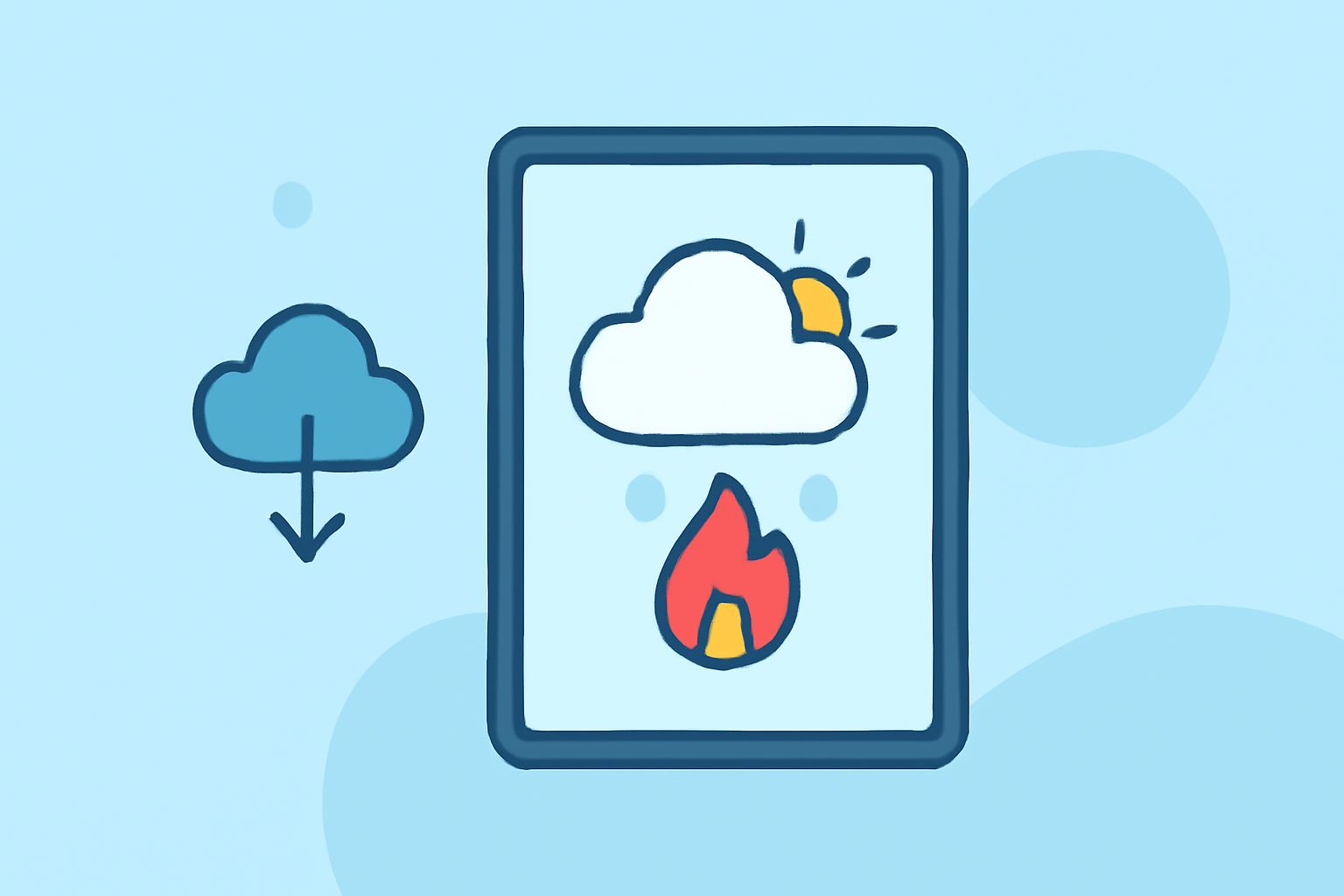 Weather for Outdoor Cooking Step by Step on iPad