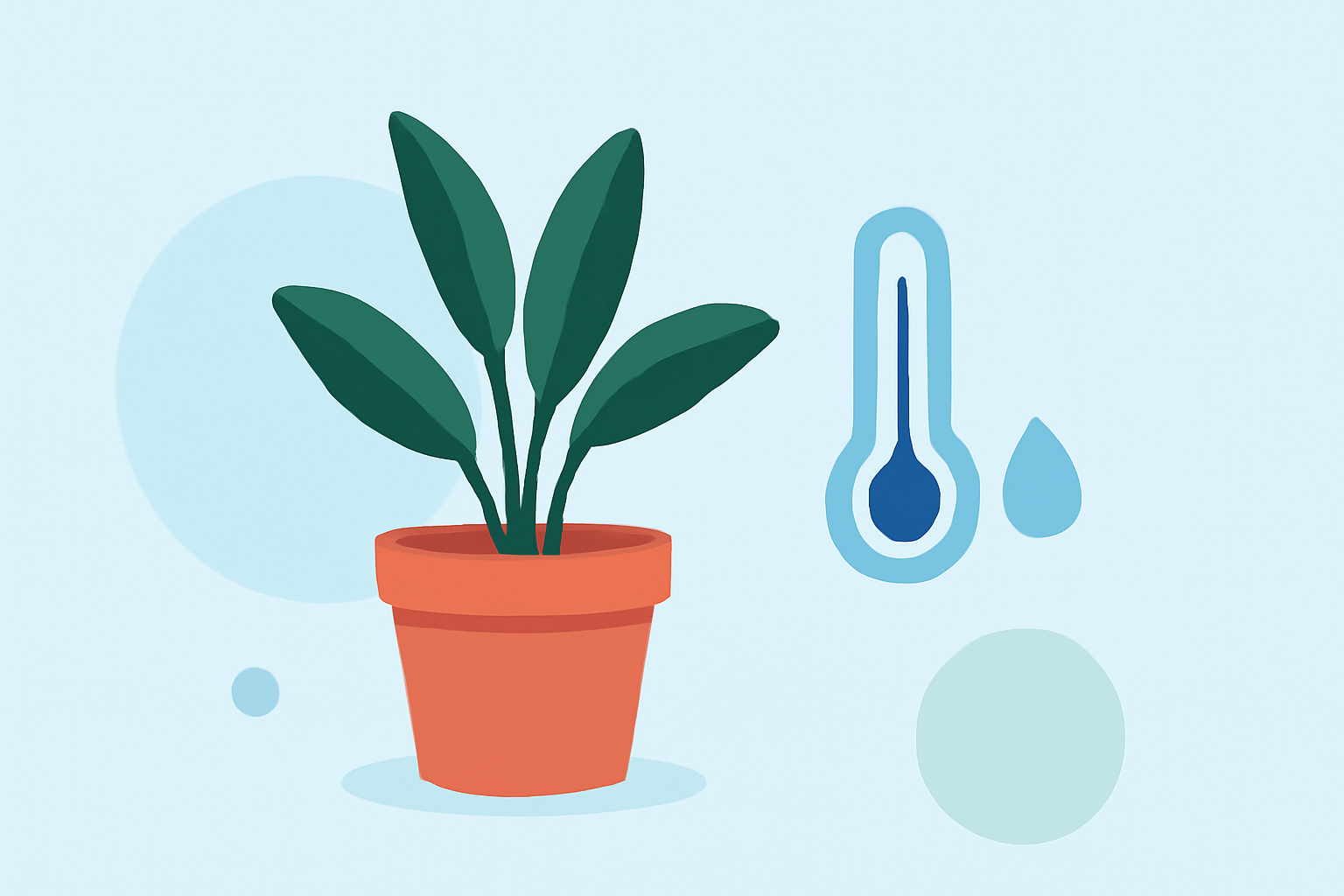 Optimal Temperature and Humidity for Indoor Plant Care